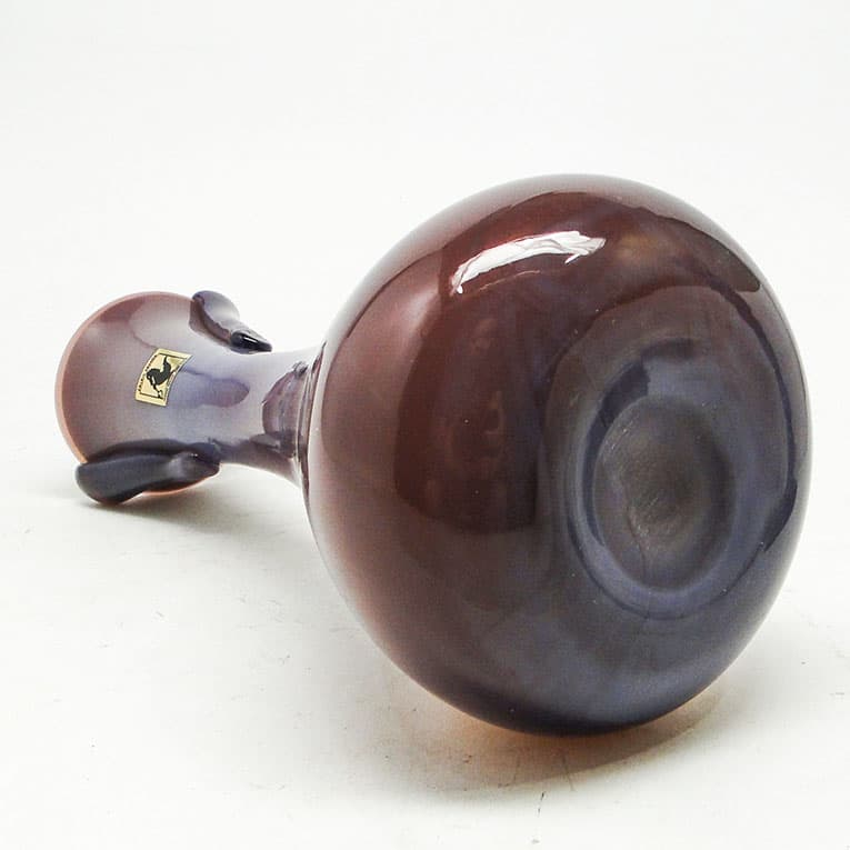 Wazon, modernizm, szkło fioletowe, proj. J. Słuczan-Orkusz, Polska, lata 70. - 113587