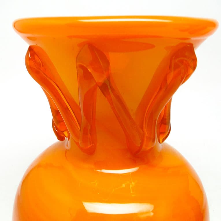 Wazon, mid-century modern, szkło, proj. J. Słuczan-Orkusz, Polska, lata 70. - 113925