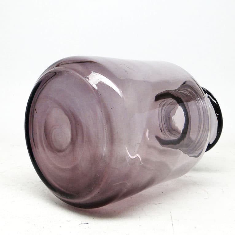 Wazon Postmodernizm, szkło, proj. S. Sadowski, Polska, lata 70. - 114005