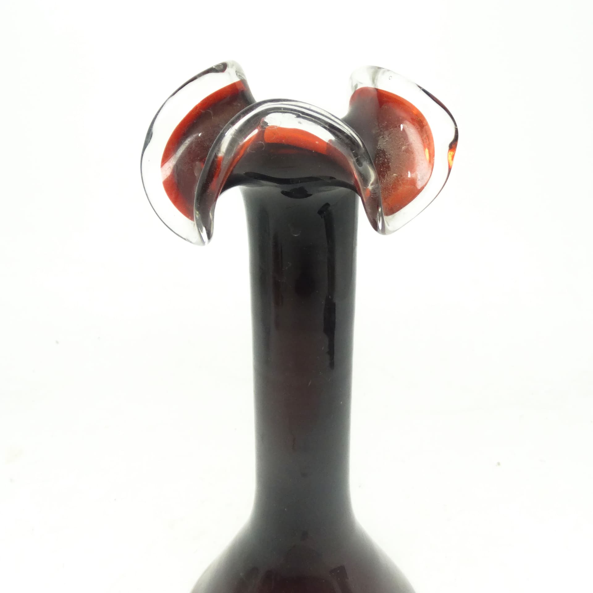 Wazon mid-century modern, szkło, Polska, lata 70. - 114068