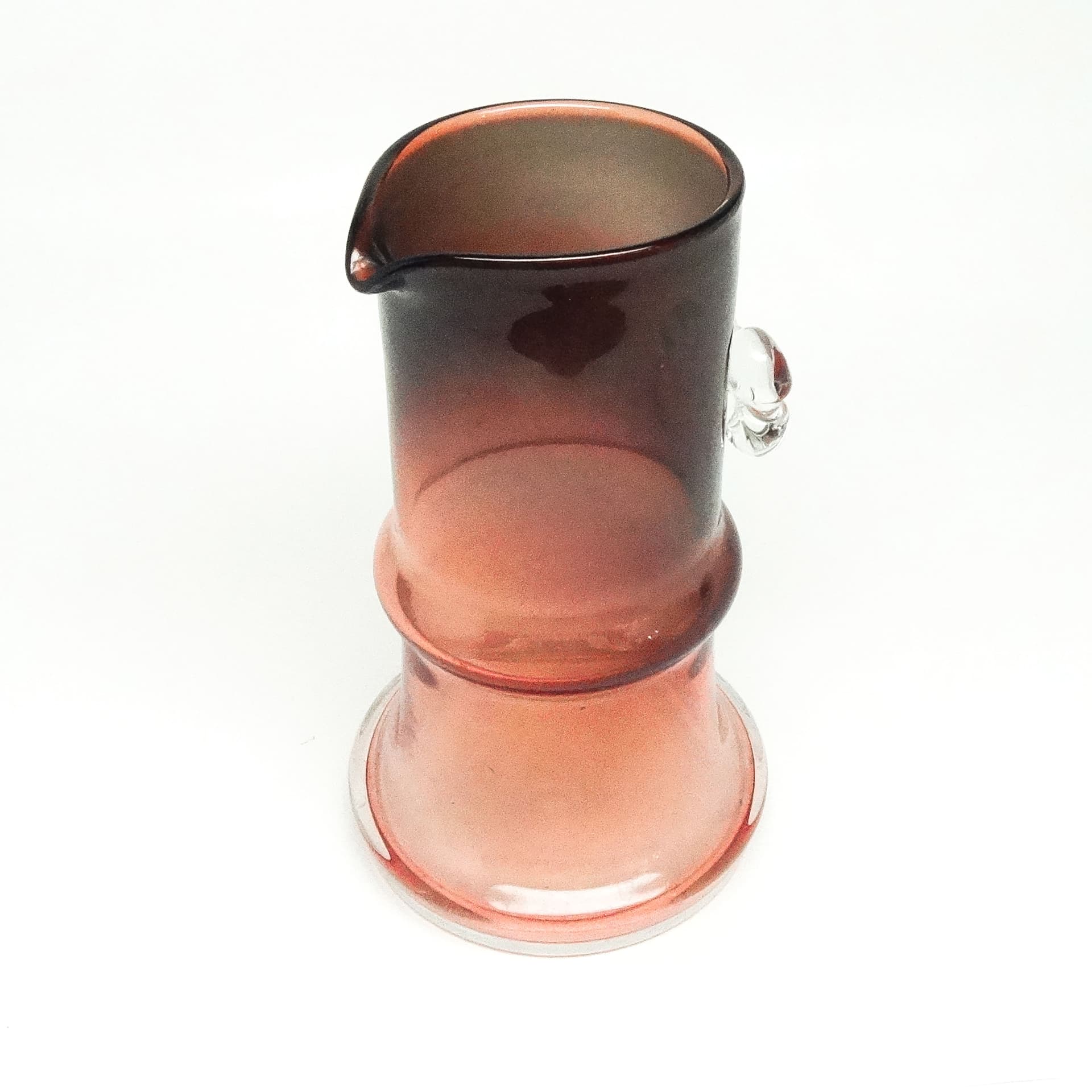 Wazon, polski modernizm, szkło, HSG Tarnowiec, Polska, lata 70. - 114083