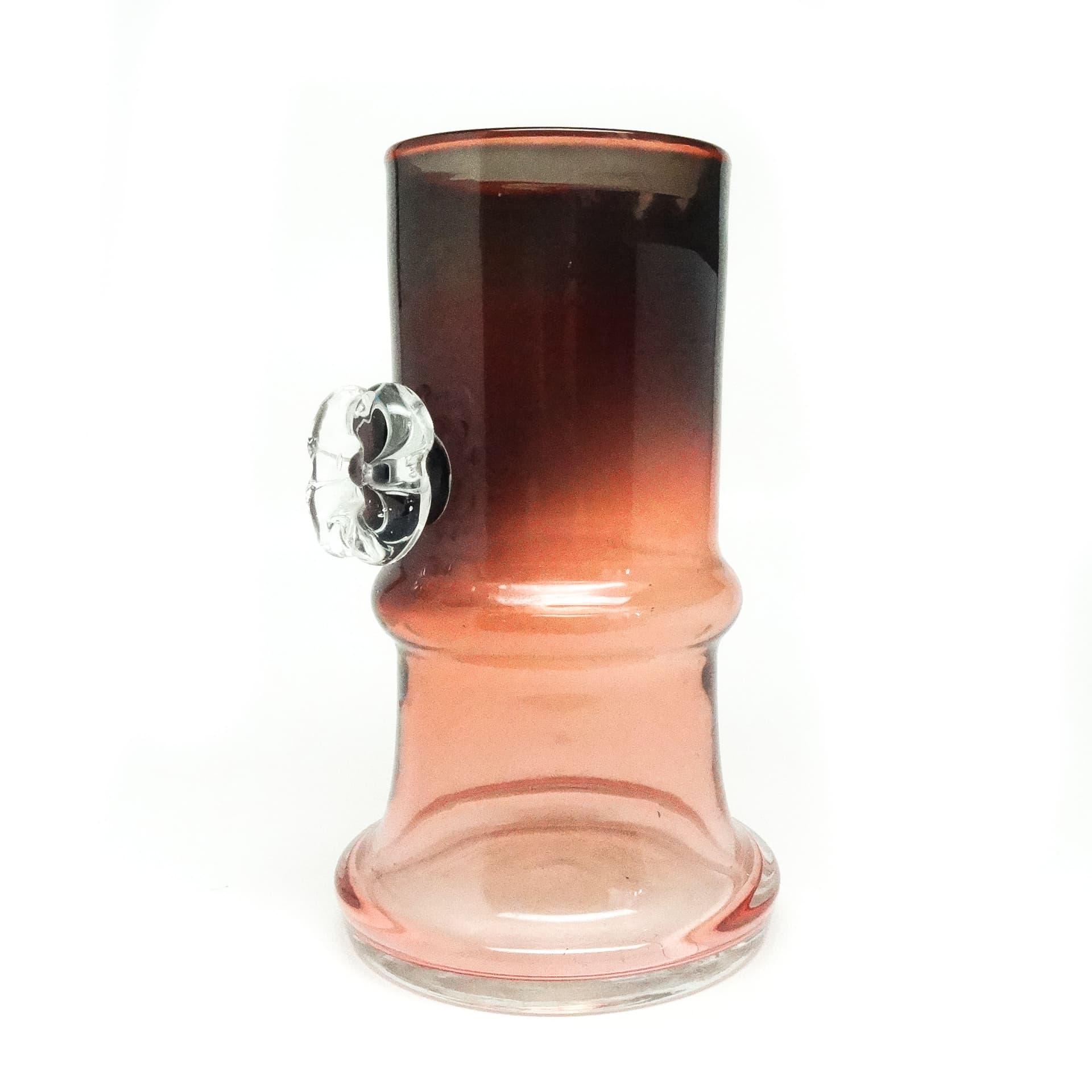 Wazon, polski modernizm, szkło, HSG Tarnowiec, Polska, lata 70. - 114081