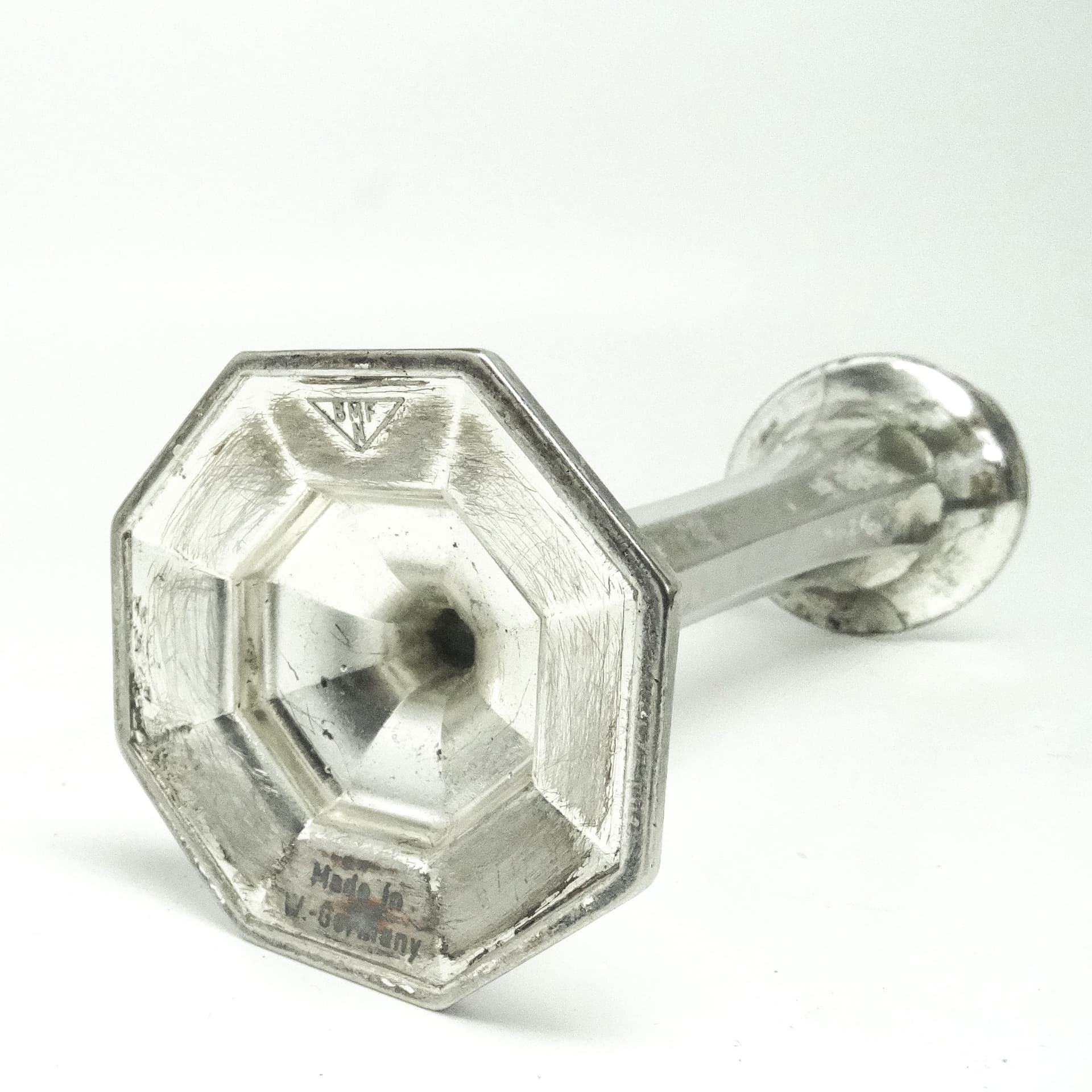 Wazon Art Deco, cyna srebrzona, Berndorf, Niemcy, pocz. XX w. - 114462