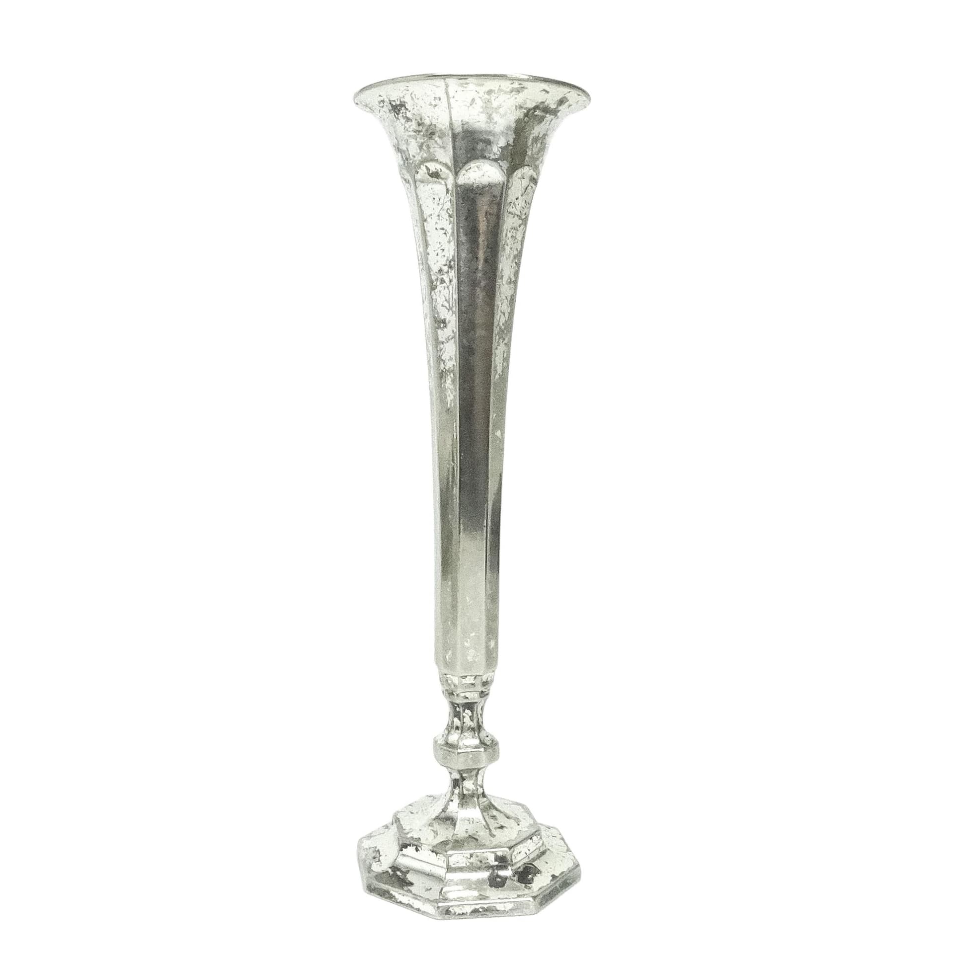 Wazon Art Deco, cyna srebrzona, Berndorf, Niemcy, pocz. XX w.