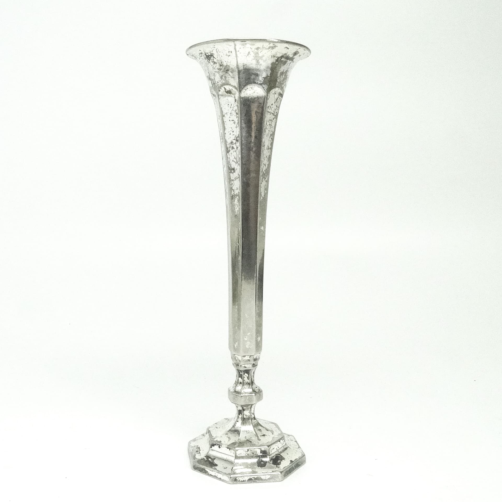 Wazon Art Deco, cyna srebrzona, Berndorf, Niemcy, pocz. XX w. - 114457