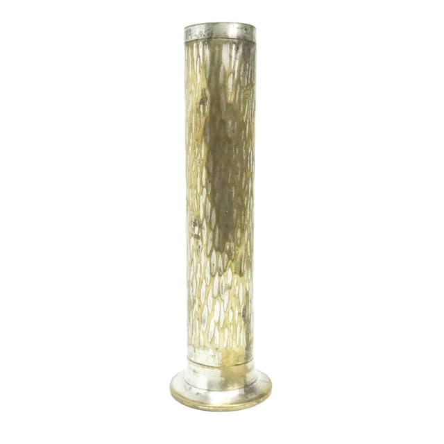 Wazon Art Deco, cyna srebrzona, Berndorf, Niemcy, początek XX w. - WYMIARY