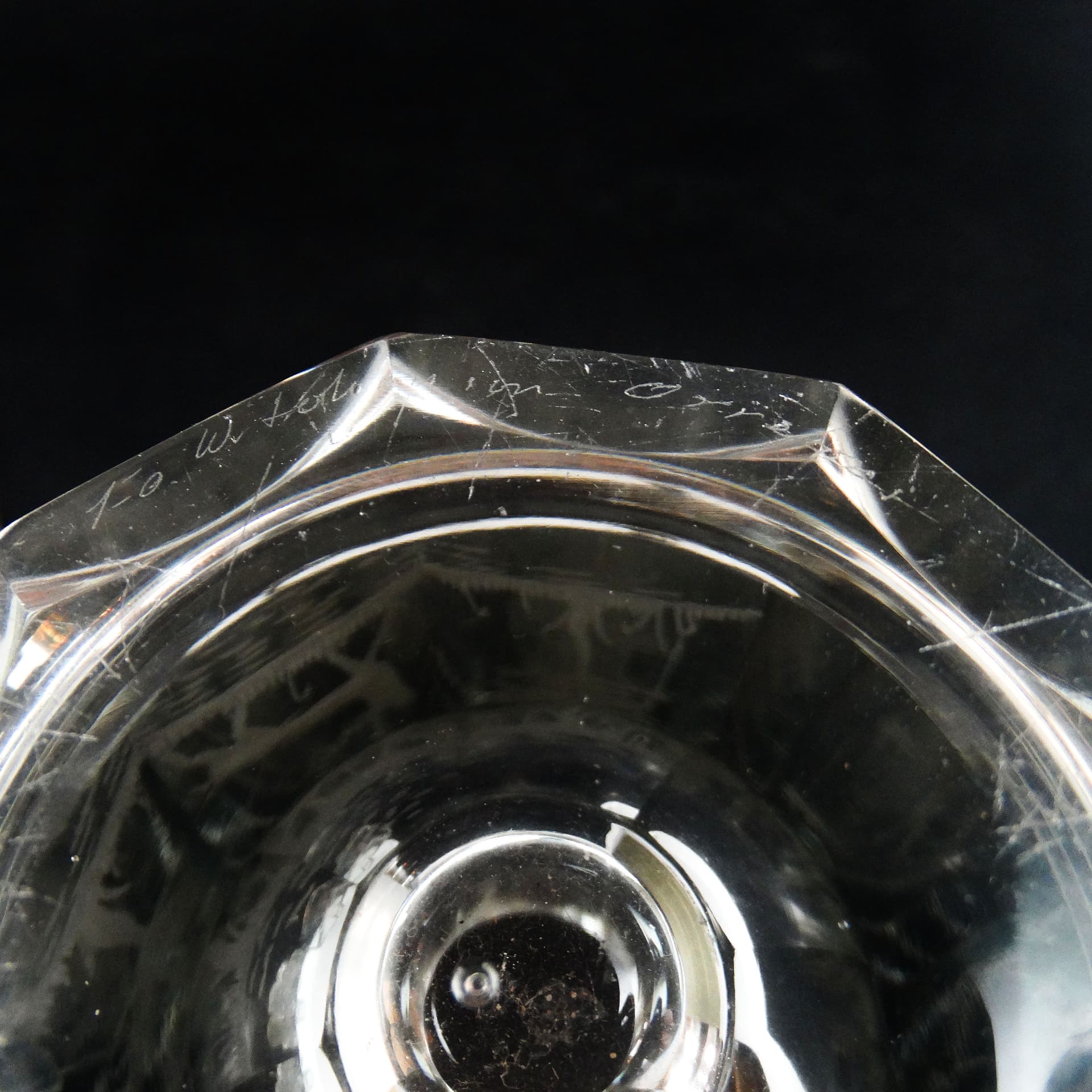 Art Deco vase, crystal, Moser, Czechoslovakia, 1930s. - 114510