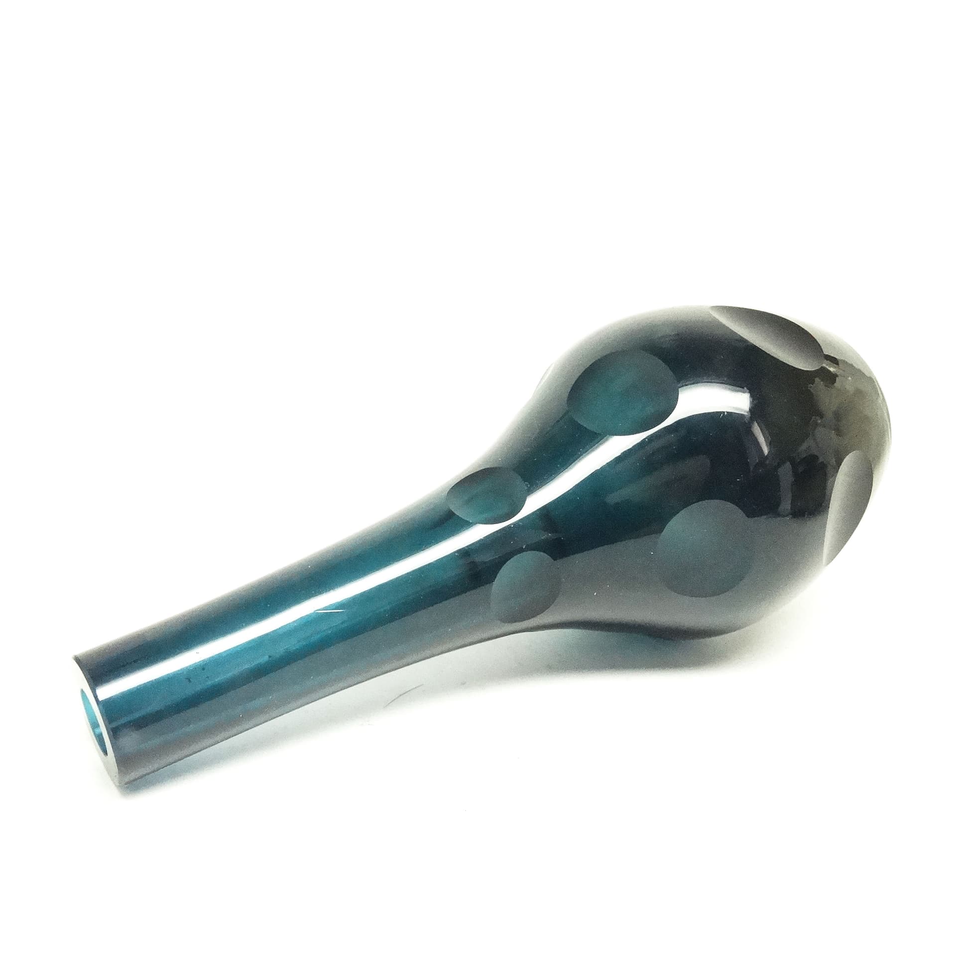 Wazon Postmodernizm, szkło teal, WMF, Niemcy, lata 60. - 114561