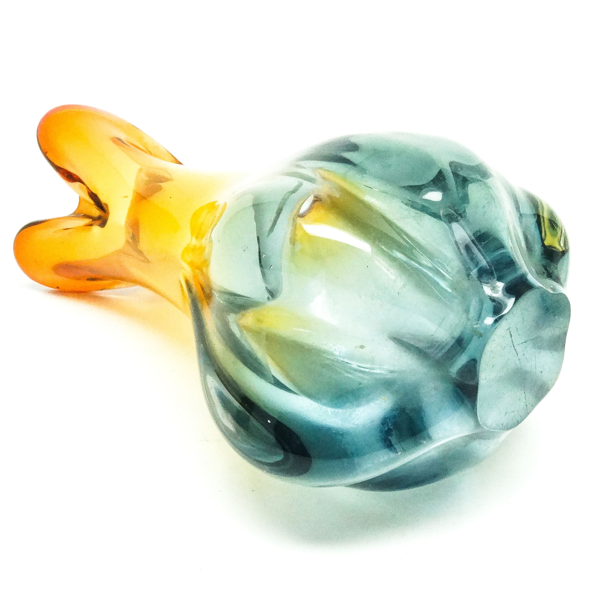 Wazon mid-century modern, szkło, proj. J. Hospodka, Czechosłowacja, lata 60. - 114581