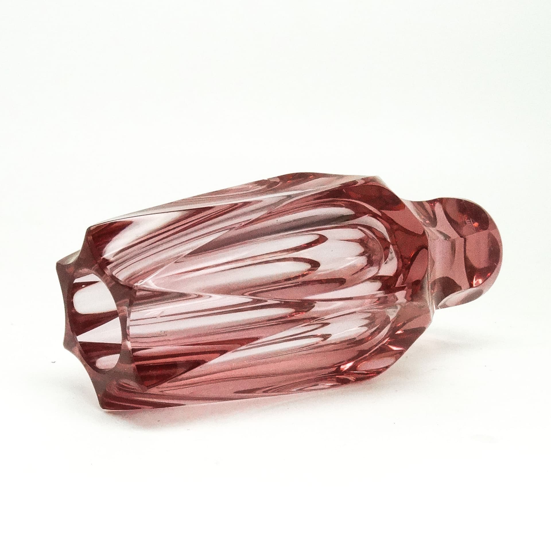 Wazon Art Deco, kryształ, proj. J. Hoffmann, Moser, Czechosłowacja, lata 50. - 114623