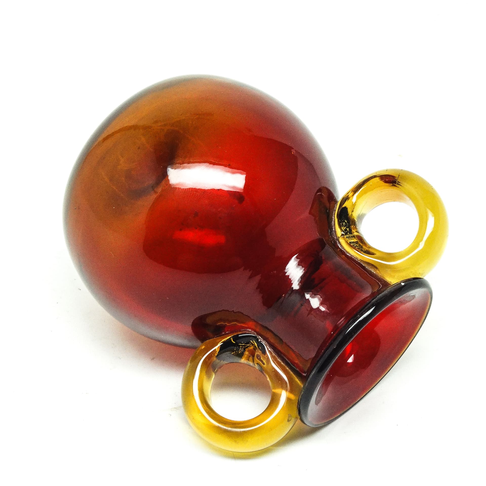 Wazon, mid-century modern, szkło, proj. J. Słuczan-Orkusz, Polska, lata 70. - 114717