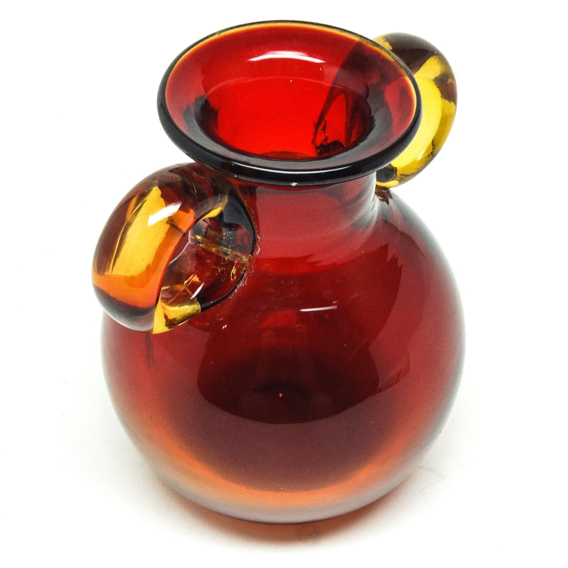 Wazon, mid-century modern, szkło, proj. J. Słuczan-Orkusz, Polska, lata 70. - 114713