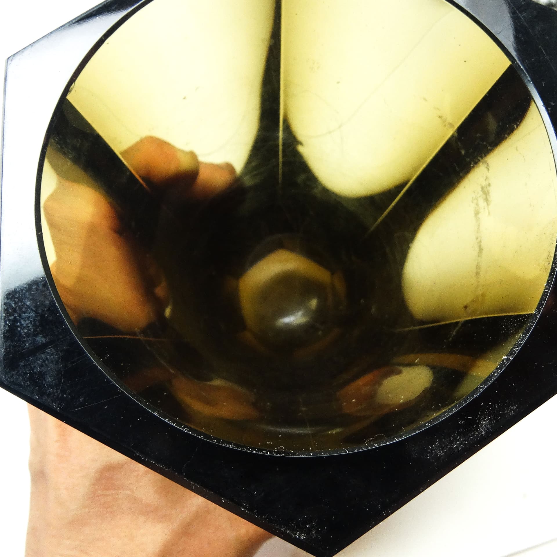 Art Deco vase, crystal, Moser, Czechoslovakia, 1930s. - 114804