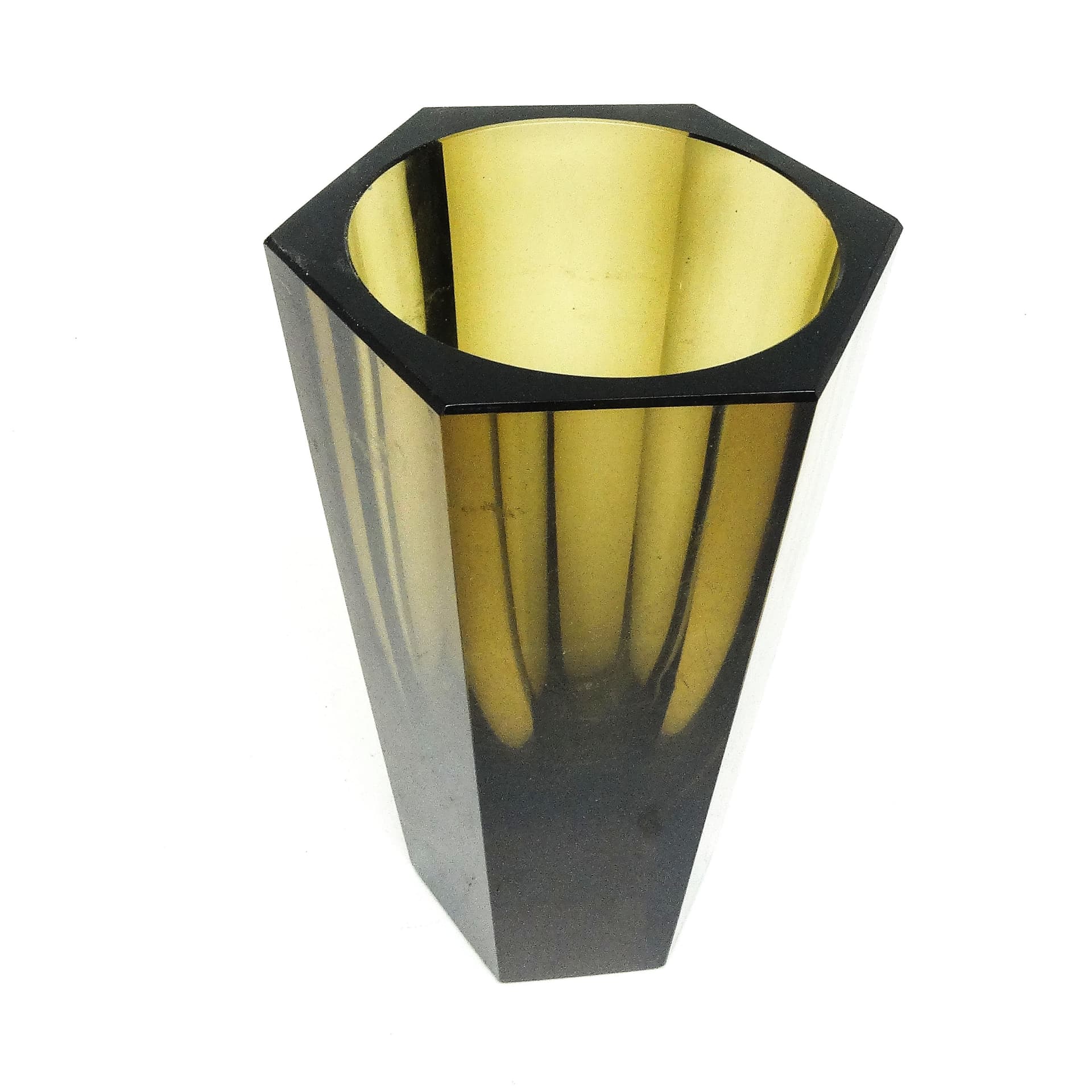 Art Deco vase, crystal, Moser, Czechoslovakia, 1930s. - 114797