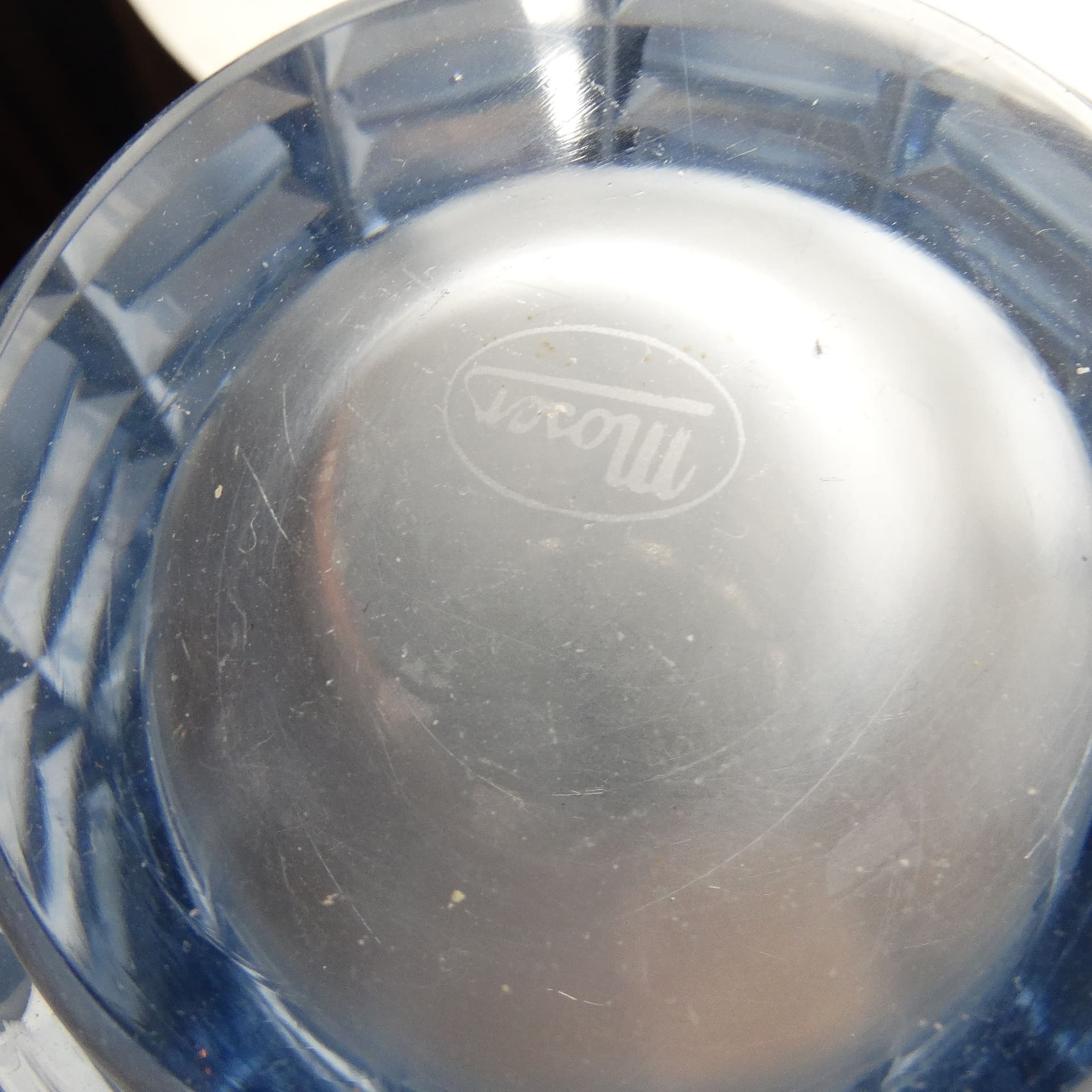 Wazon Art Deco, kryształ, Moser, Czechosłowacja, lata 30. - 114820