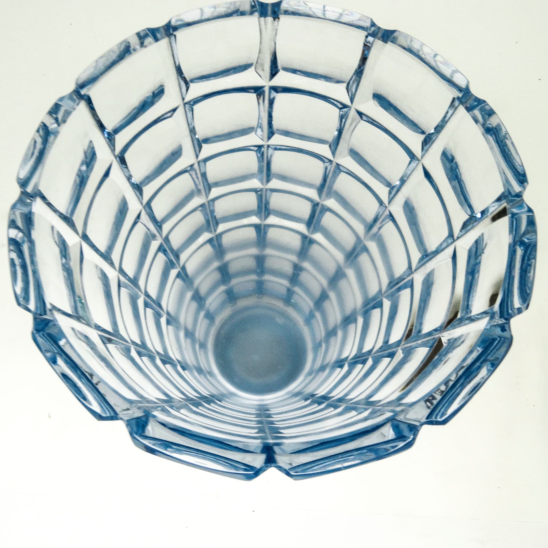 Wazon Art Deco, kryształ, Moser, Czechosłowacja, lata 30. - 114822