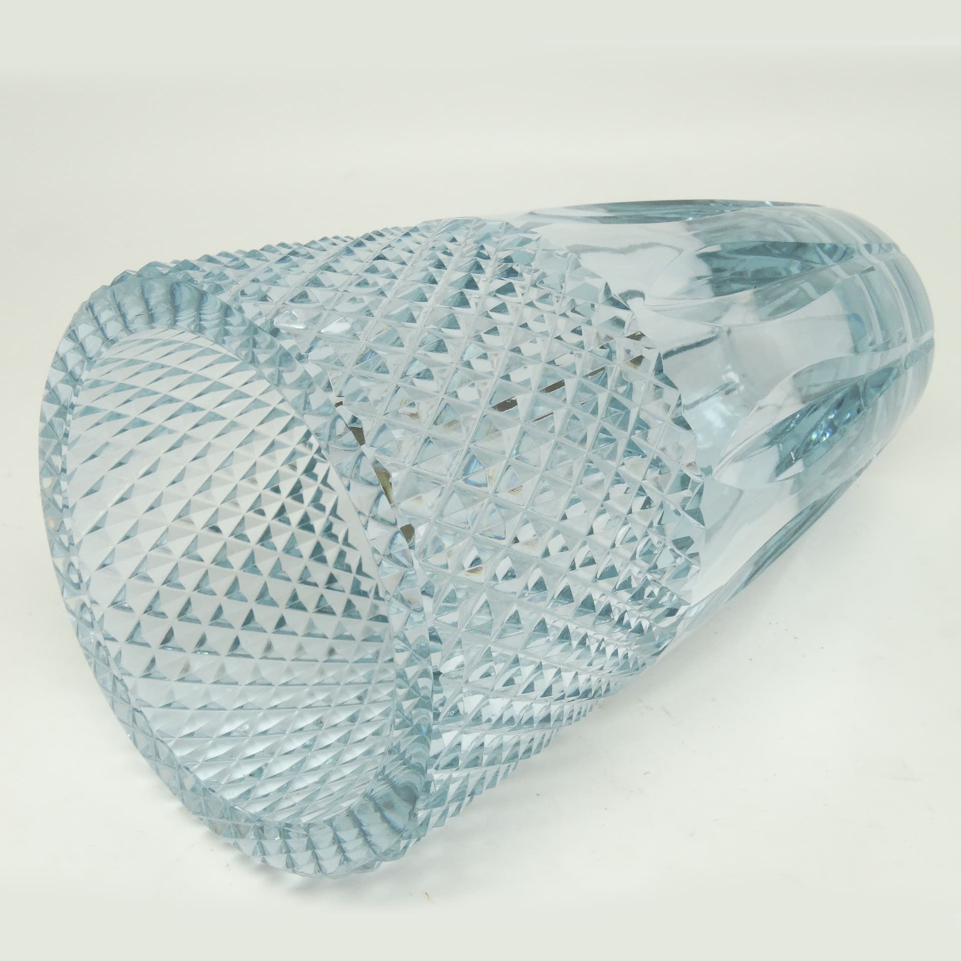 Wazon Art Deco, szkło aleksandrytowe kryształ, Moser, Czechosłowacja, lata 30. - 114841