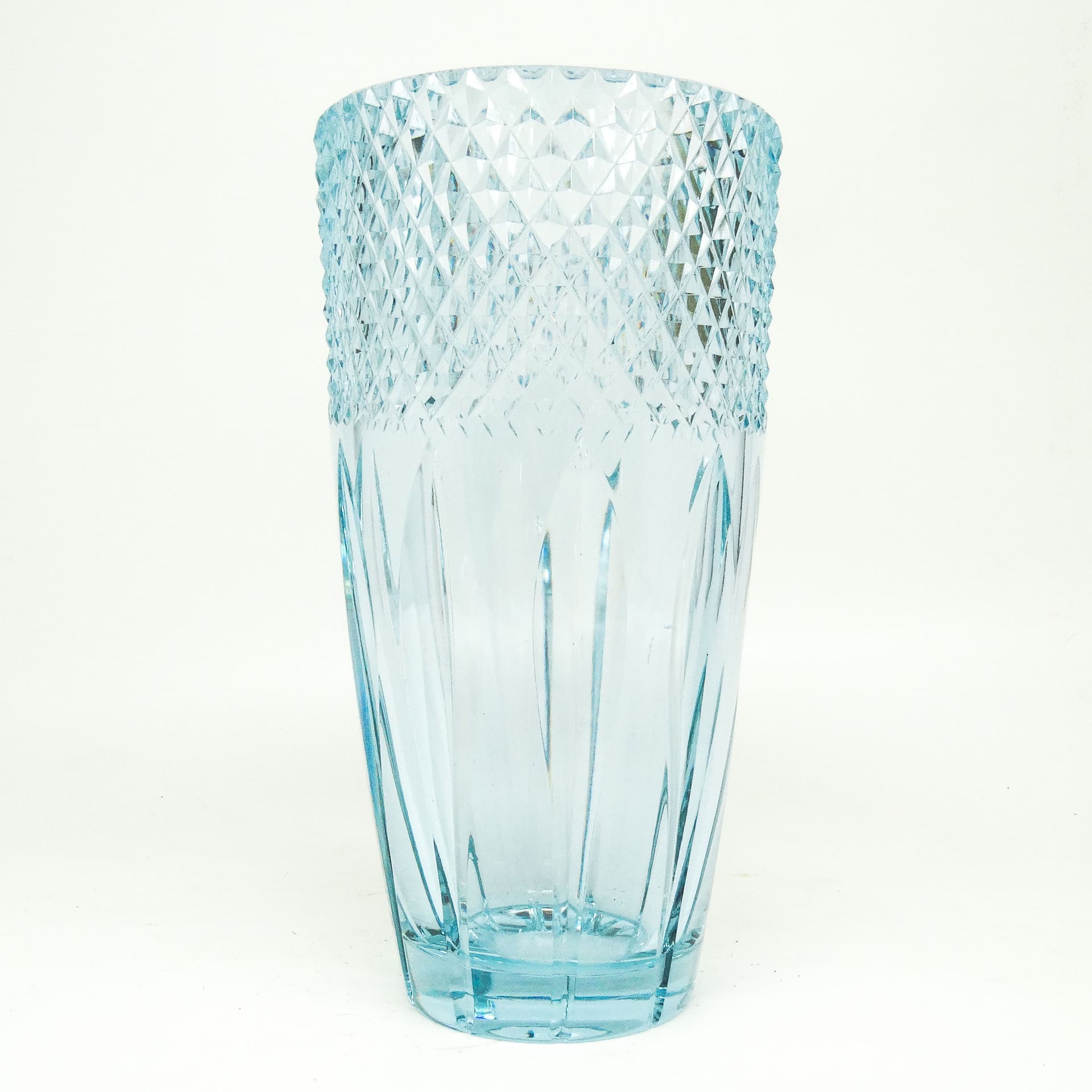 Wazon Art Deco, szkło aleksandrytowe kryształ, Moser, Czechosłowacja, lata 30. - 114837