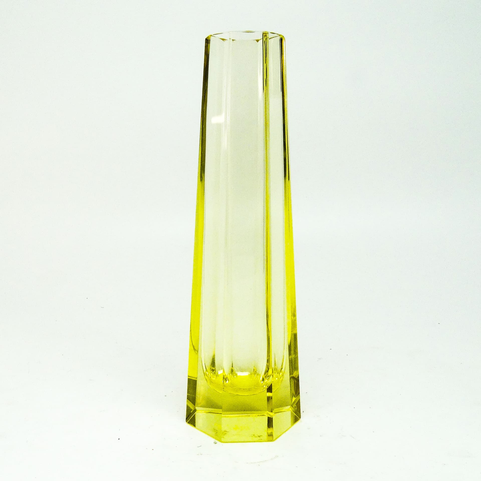 Wazon Art Deco, kryształ, Moser, Czechosłowacja, lata 30. - 114896