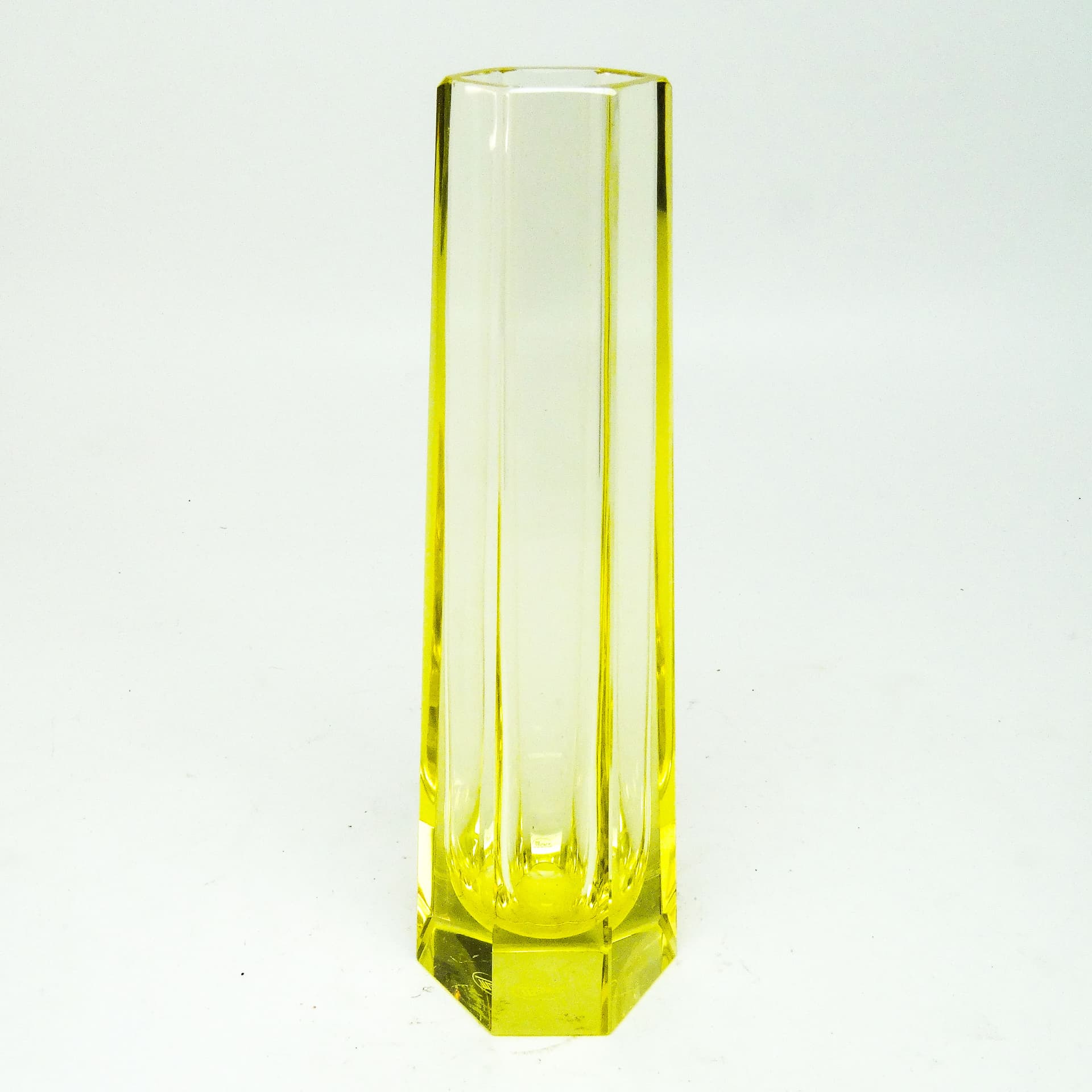 Wazon Art Deco, kryształ, Moser, Czechosłowacja, lata 30. - 114901