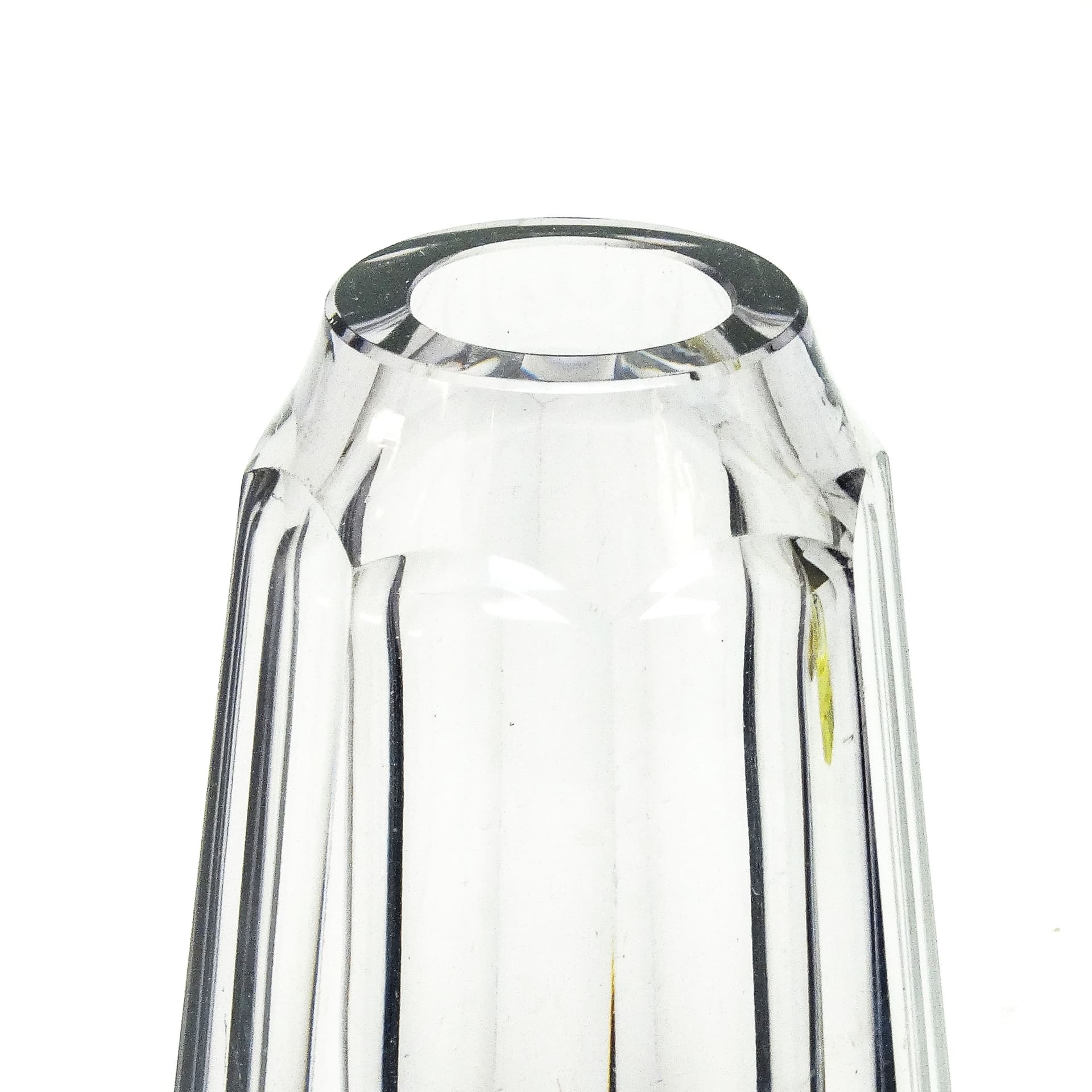 Art Deco vase, crystal, Bohemia, Czechoslovakia, 1930s. - 114915