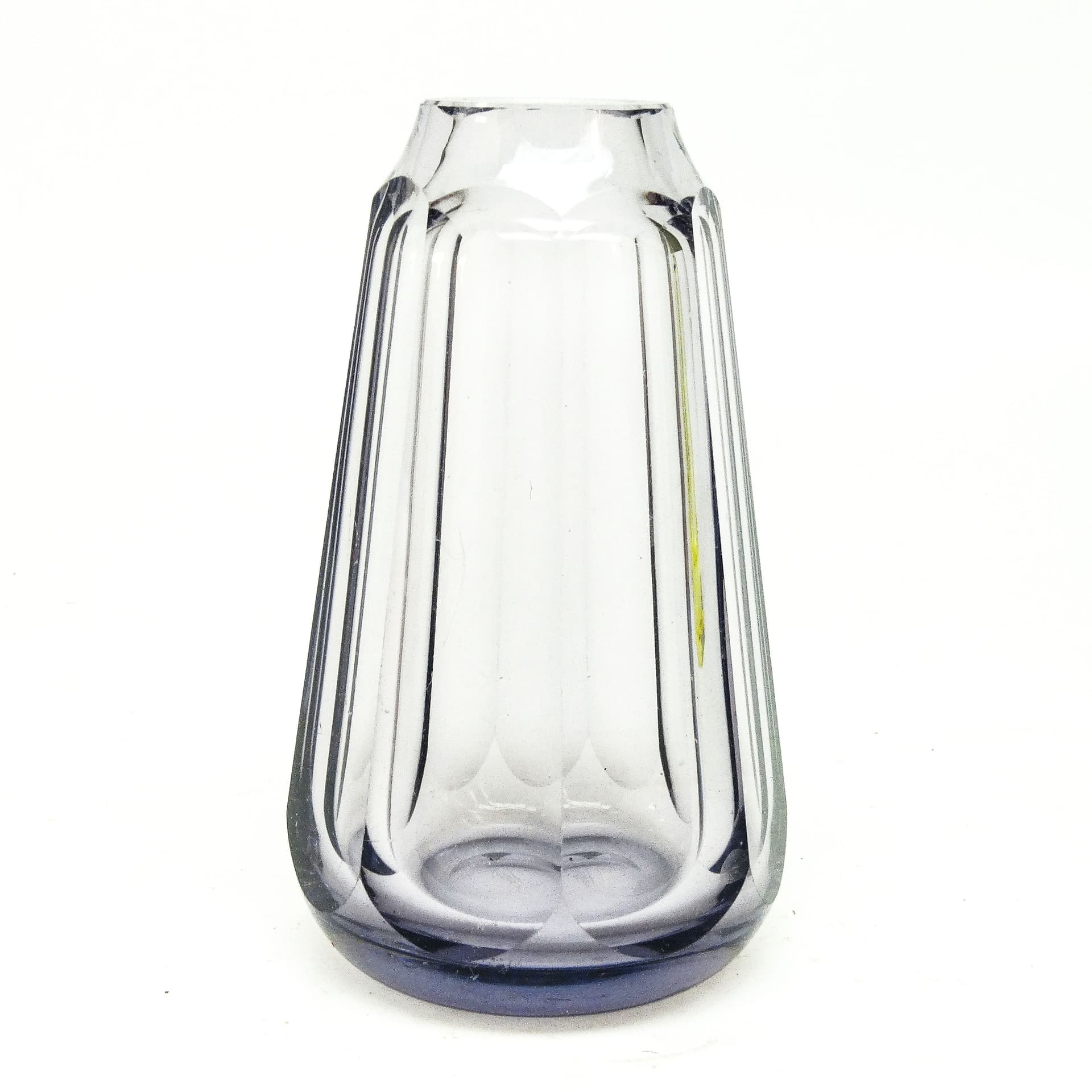 Art Deco vase, crystal, Bohemia, Czechoslovakia, 1930s. - 114912