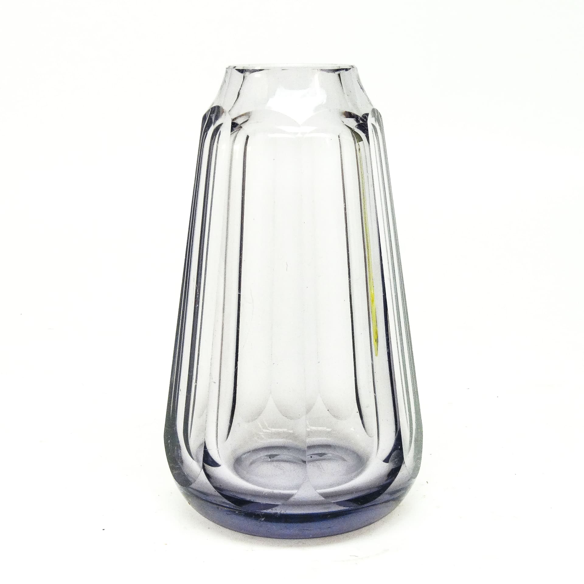 Art Deco vase, crystal, Bohemia, Czechoslovakia, 1930s. - 114913