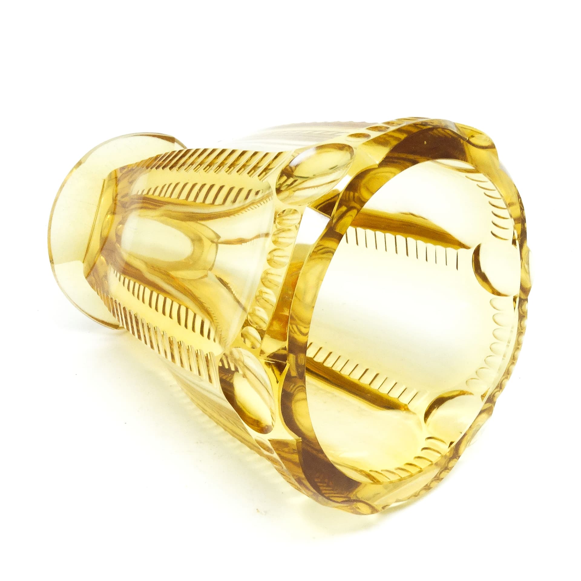 Art Deco vase, crystal, Moser, Czechoslovakia, 1930s. - 115003