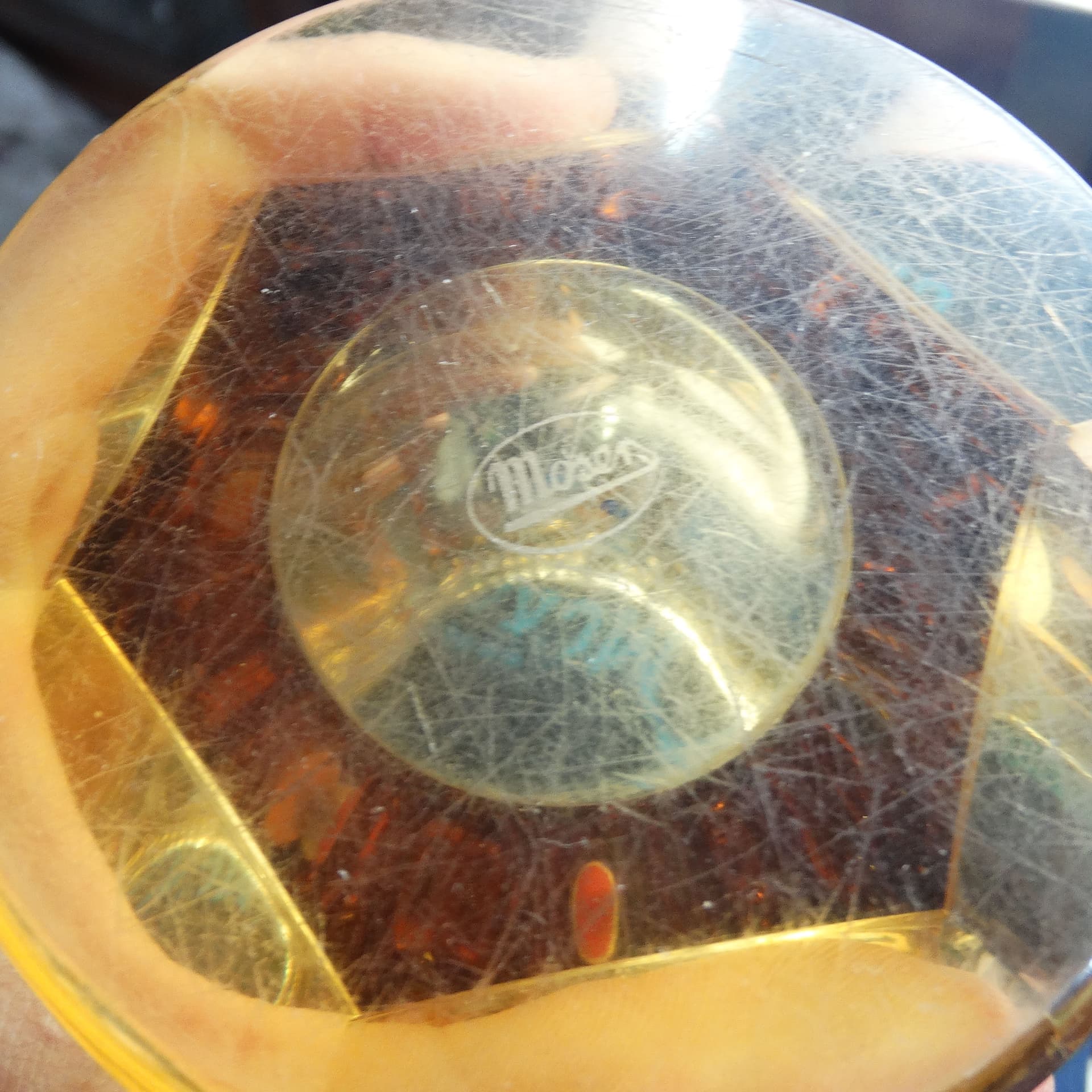 Art Deco vase, crystal, Moser, Czechoslovakia, 1930s. - 115012