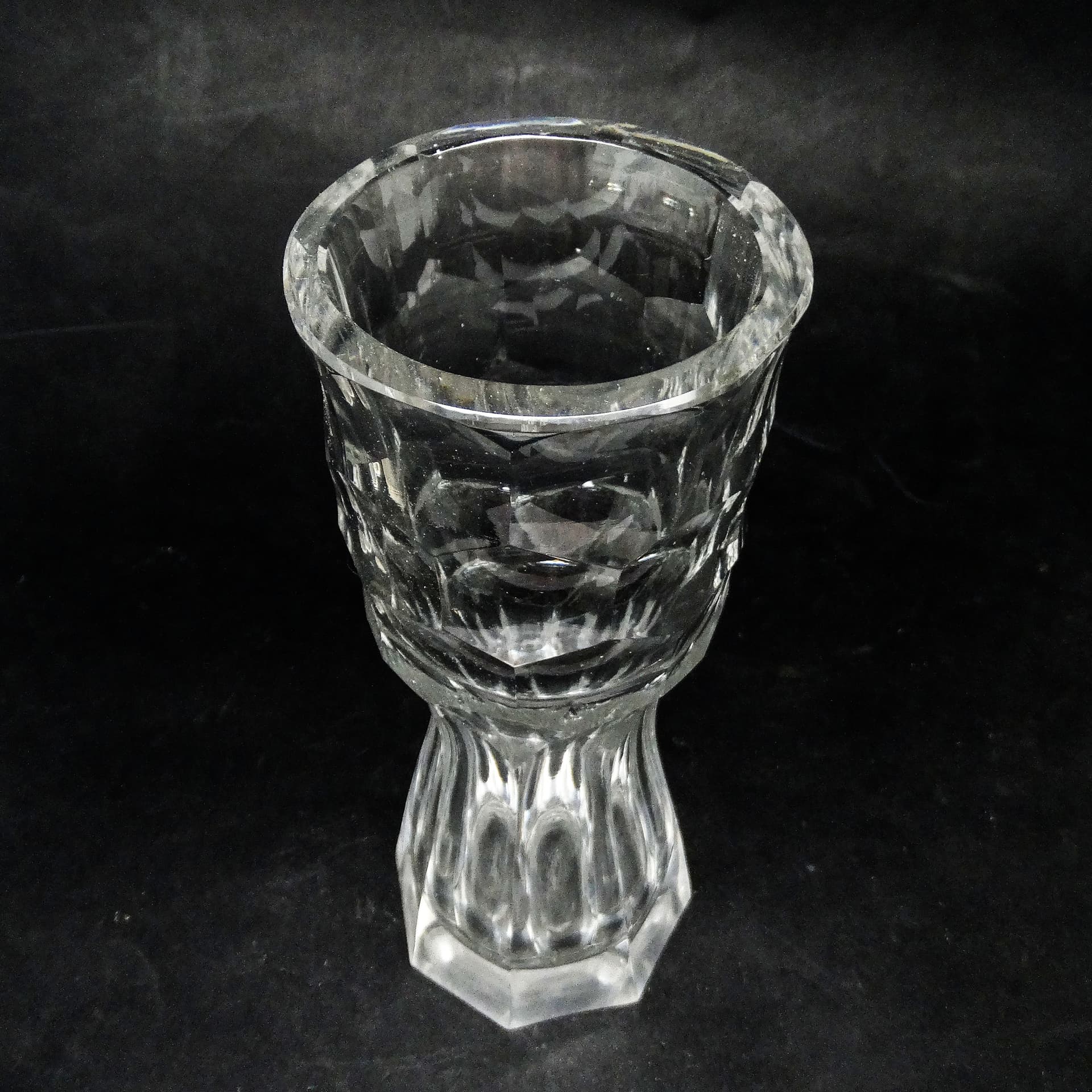 Wazon Art Deco, kryształ, Moser, Czechosłowacja, lata 30. - 115069