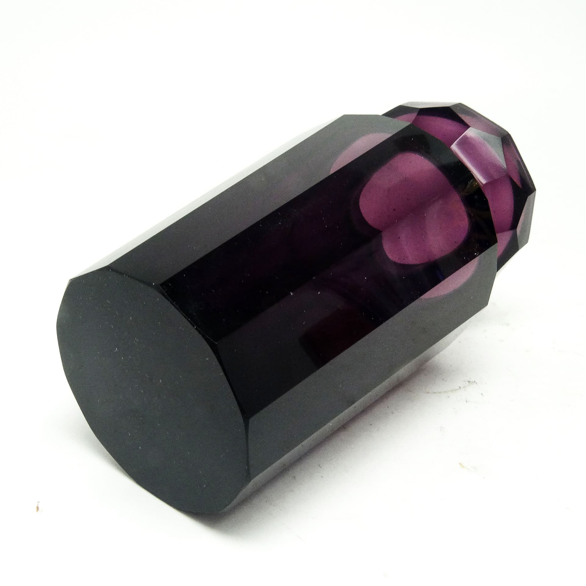 Wazon, kryształ, Moser, Bohemia, XIX w. - 115082