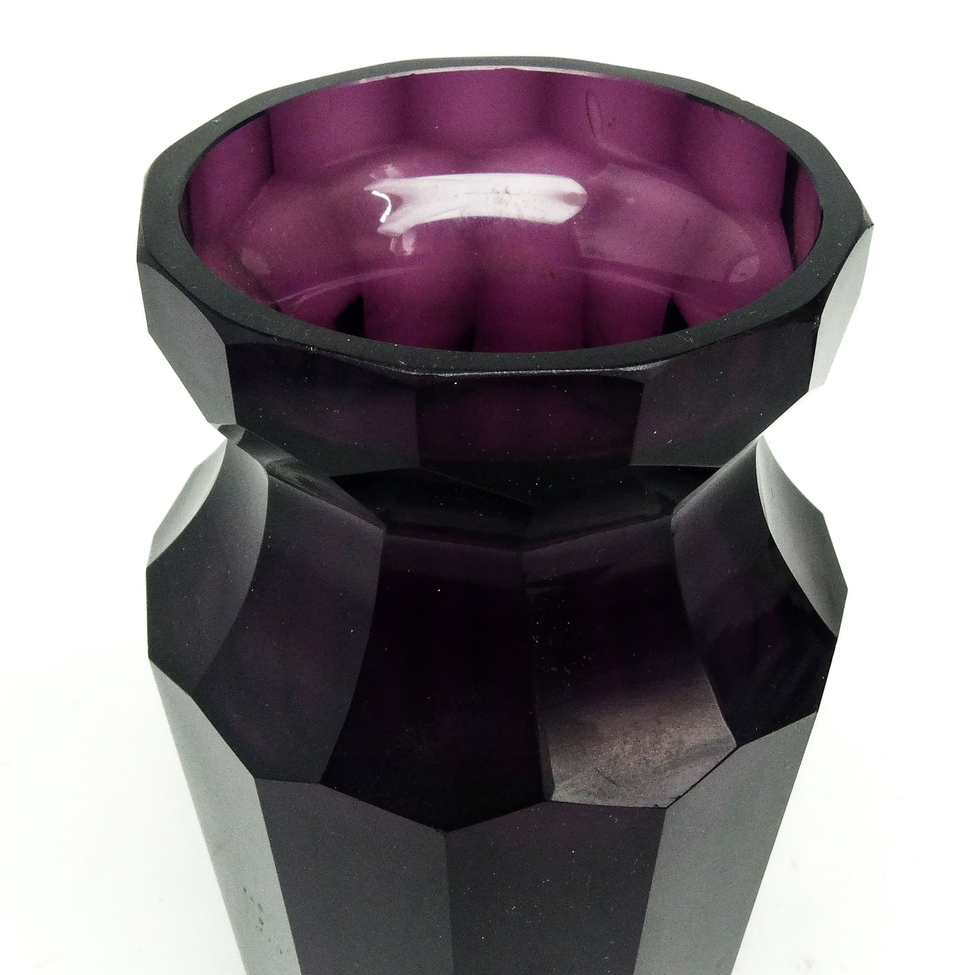 Wazon, kryształ, Moser, Bohemia, XIX w. - 115081