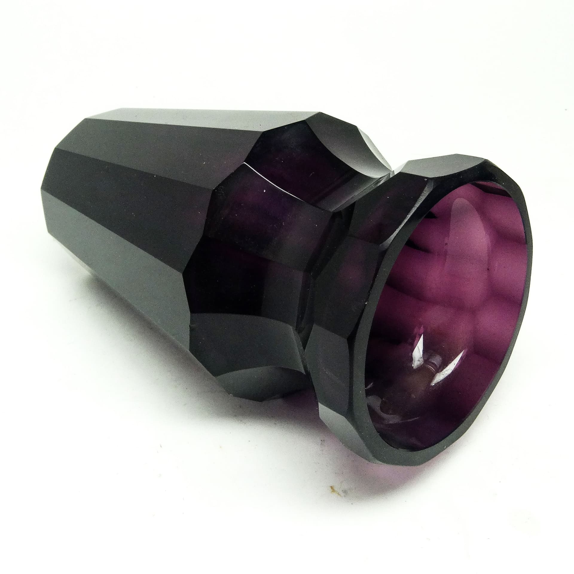 Wazon, kryształ, Moser, Bohemia, XIX w. - 115073