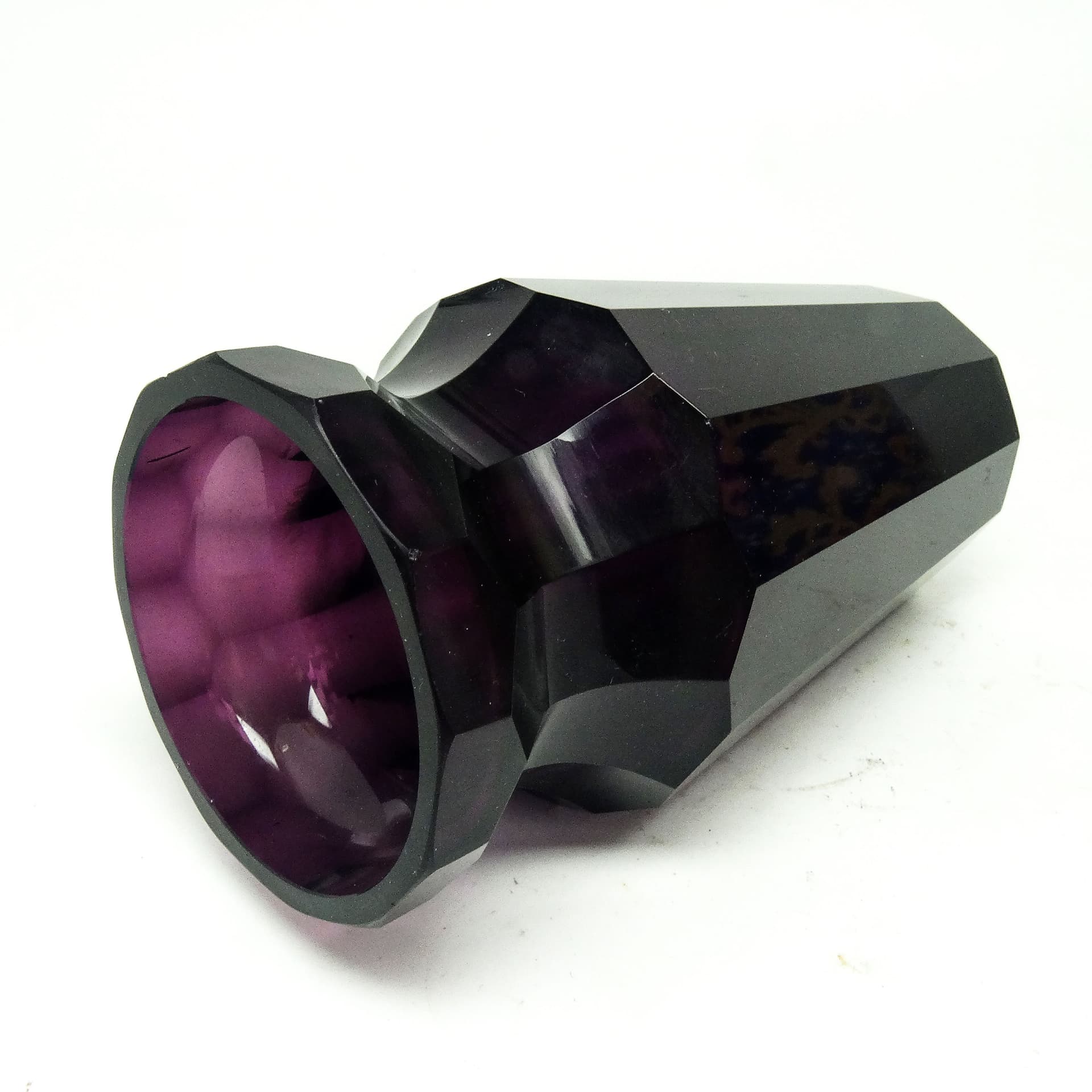 Wazon, kryształ, Moser, Bohemia, XIX w. - 115074