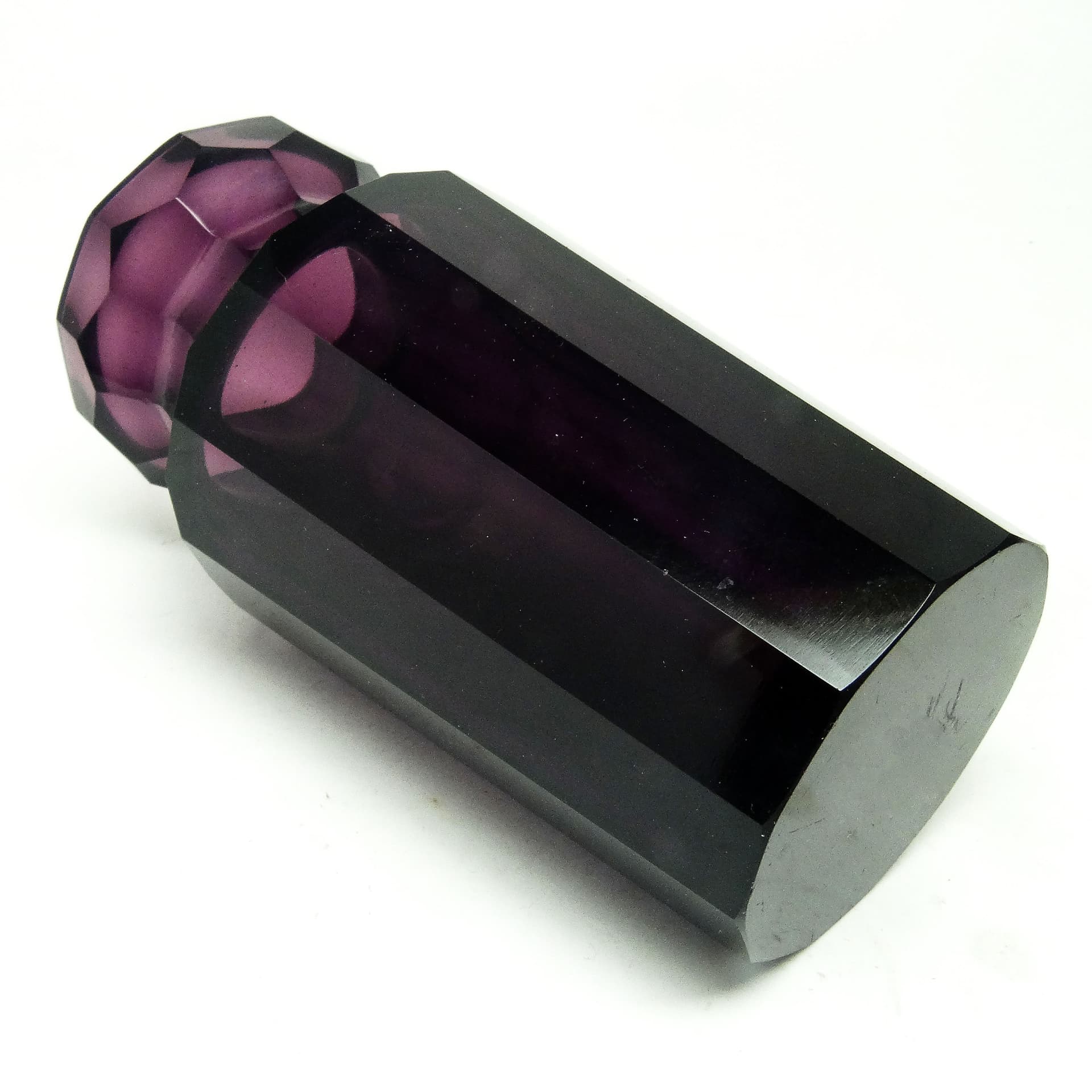 Wazon, kryształ, Moser, Bohemia, XIX w. - 115075