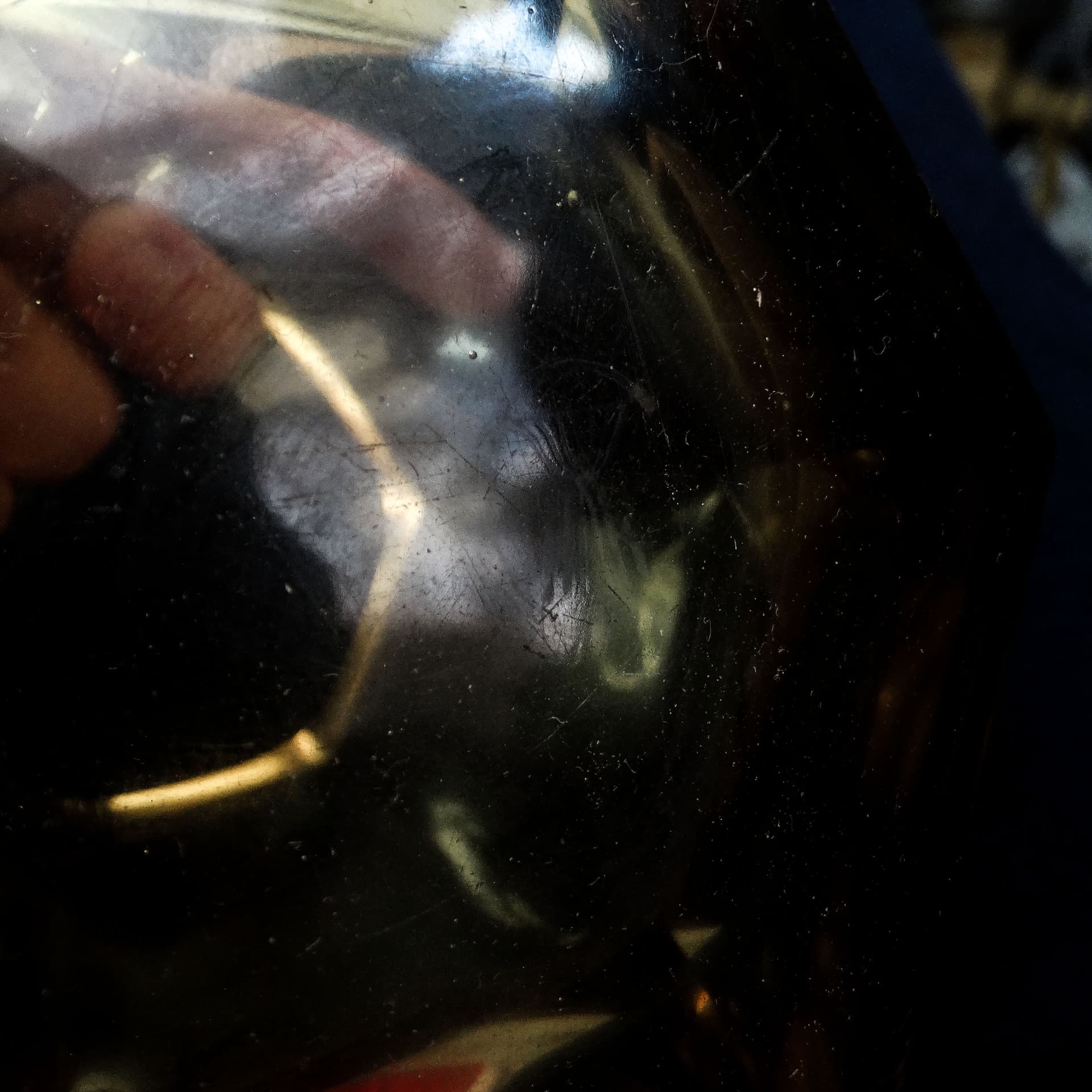 Wazon Art Deco, kryształ cytrynowy, proj. R. Hlousek, Moser, Czechosłowacja, lata 30. - 115122