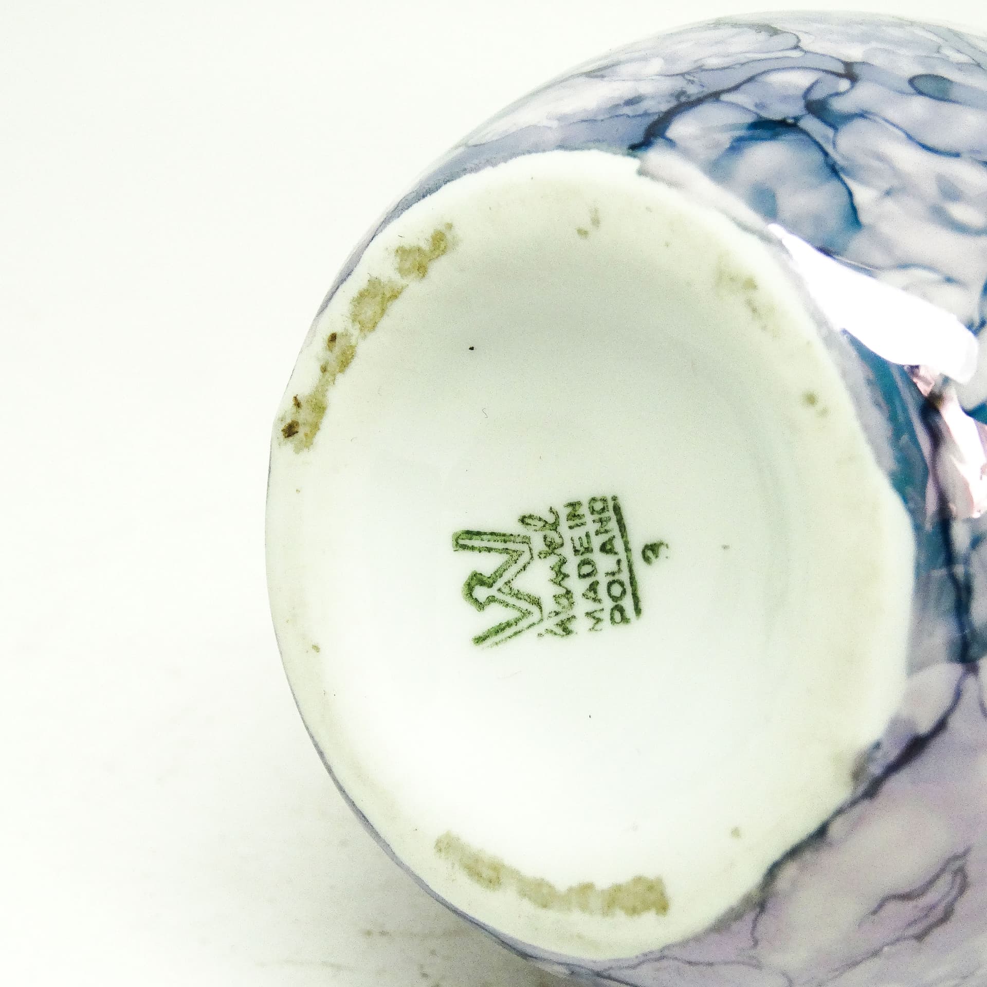 Wazon Kropla, modernizm, porcelana, Polska, lata 60. - 115305