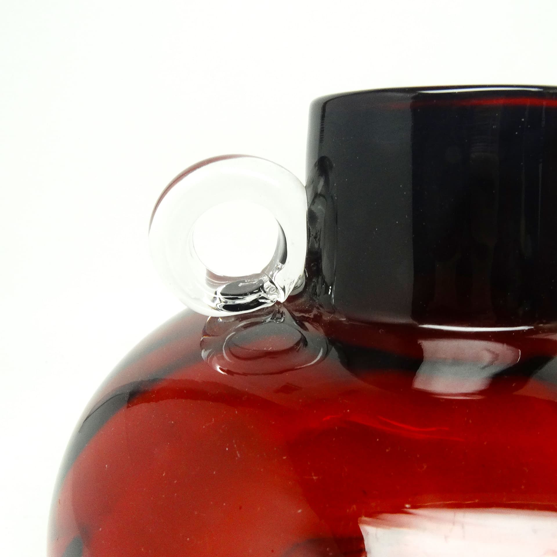 Wazon Mid-century modern, szkło, Polska, lata 70. - 115342