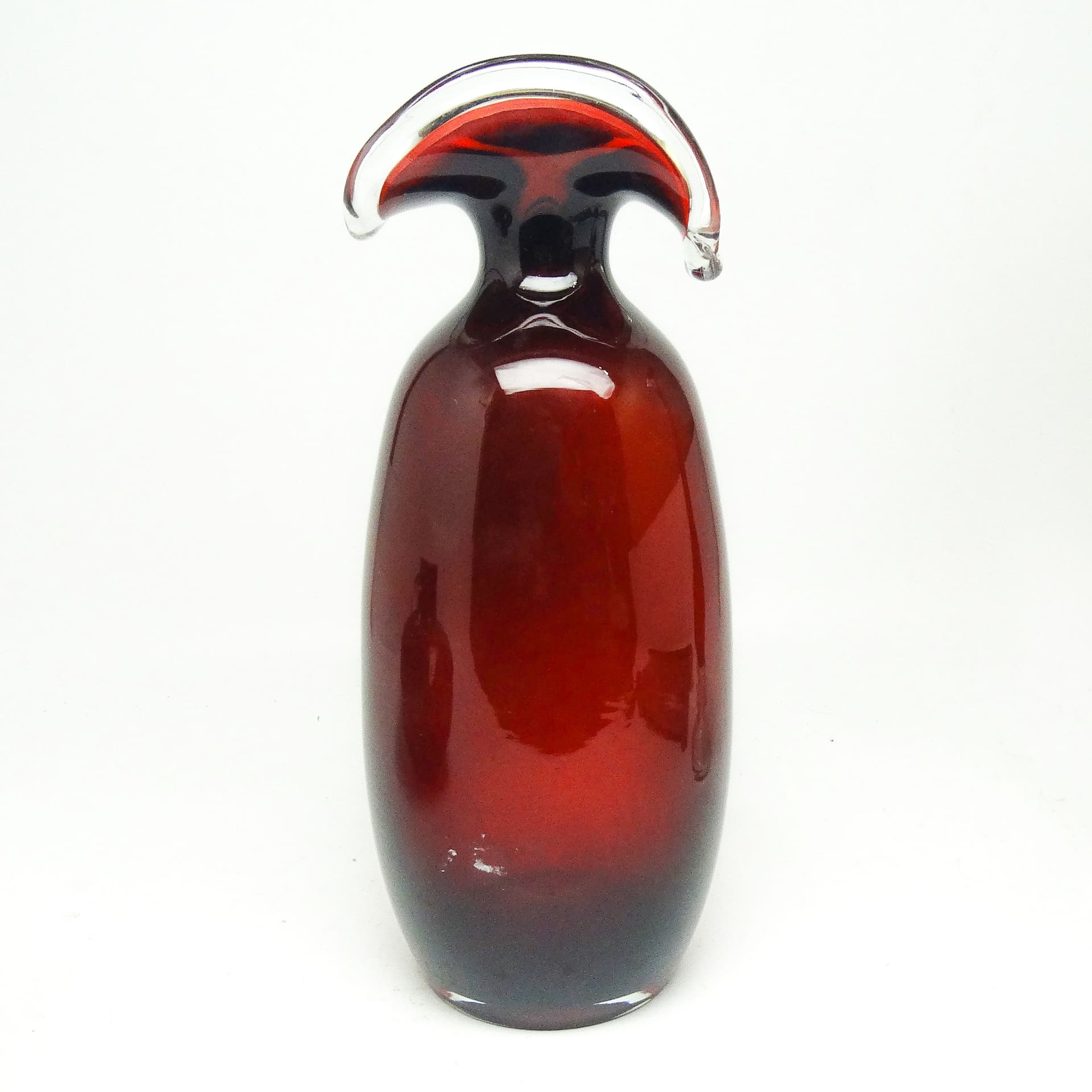 Wazon Mid-century modern, szkło, Polska, lata 70. - 115361