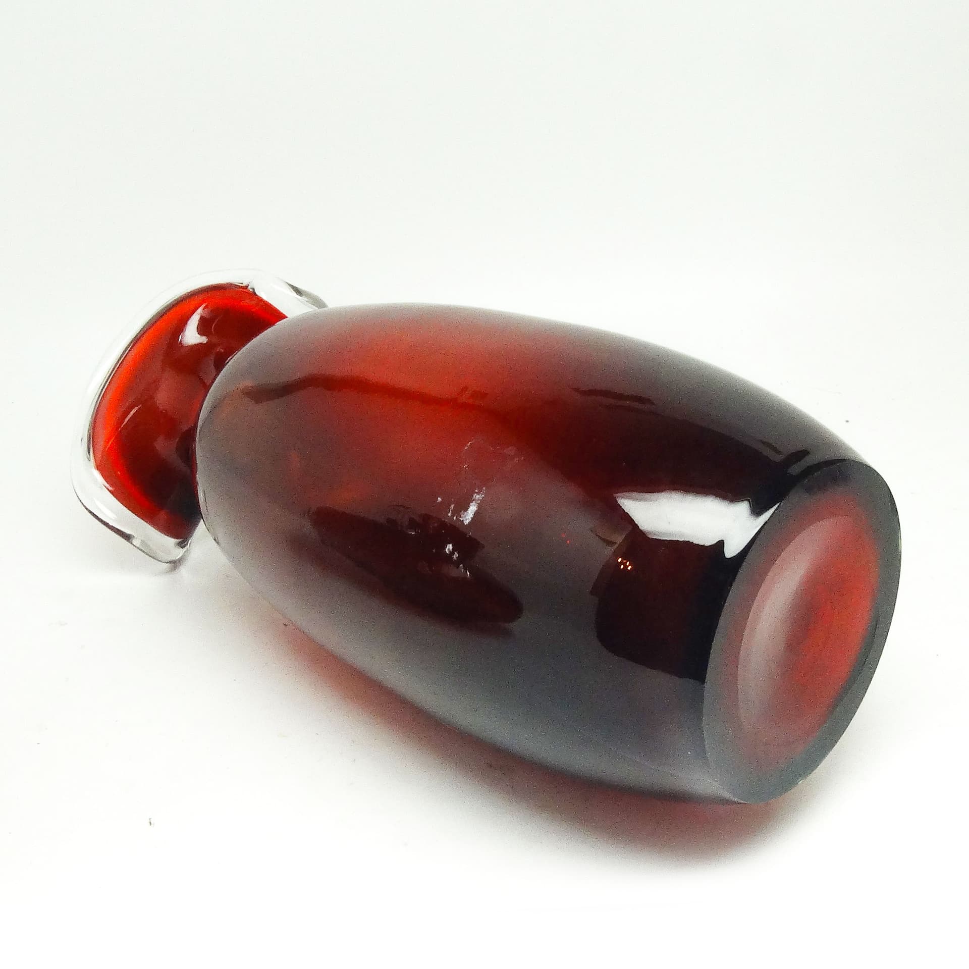 Wazon Mid-century modern, szkło, Polska, lata 70. - 115362