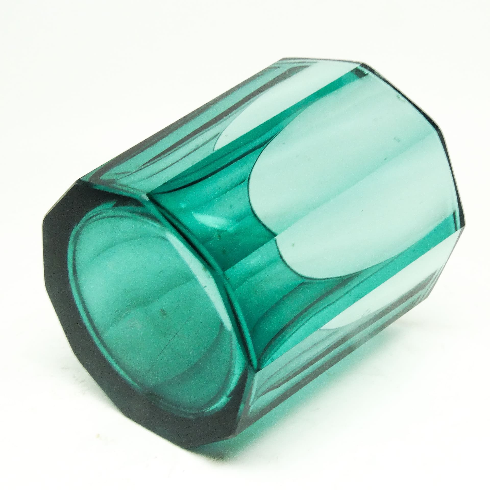 Wazon Art Deco, kryształ, Moser, Czechosłowacja, lata 30. - 115446