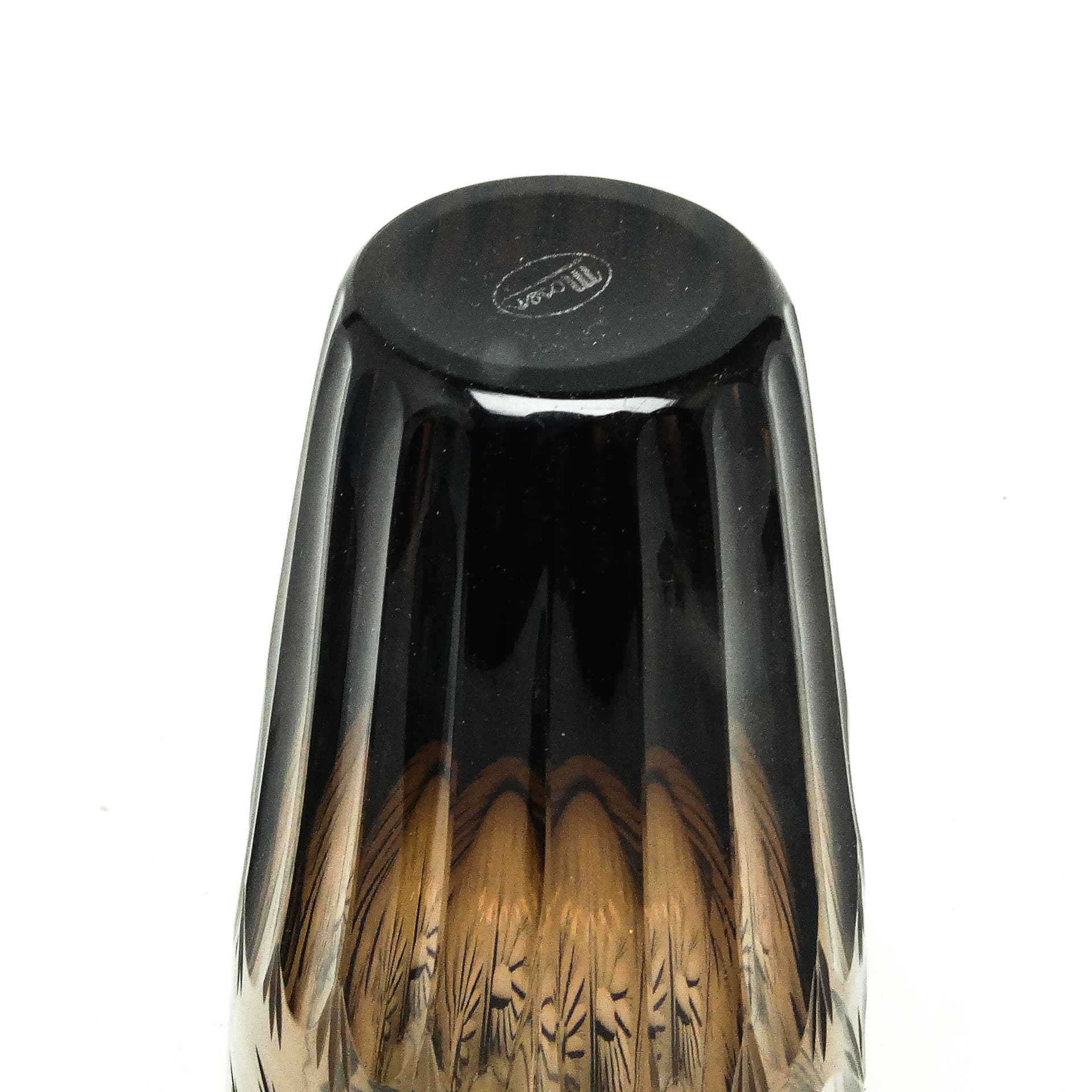 Art Deco vase, crystal, Moser, Czechoslovakia, 1930s. - 115463