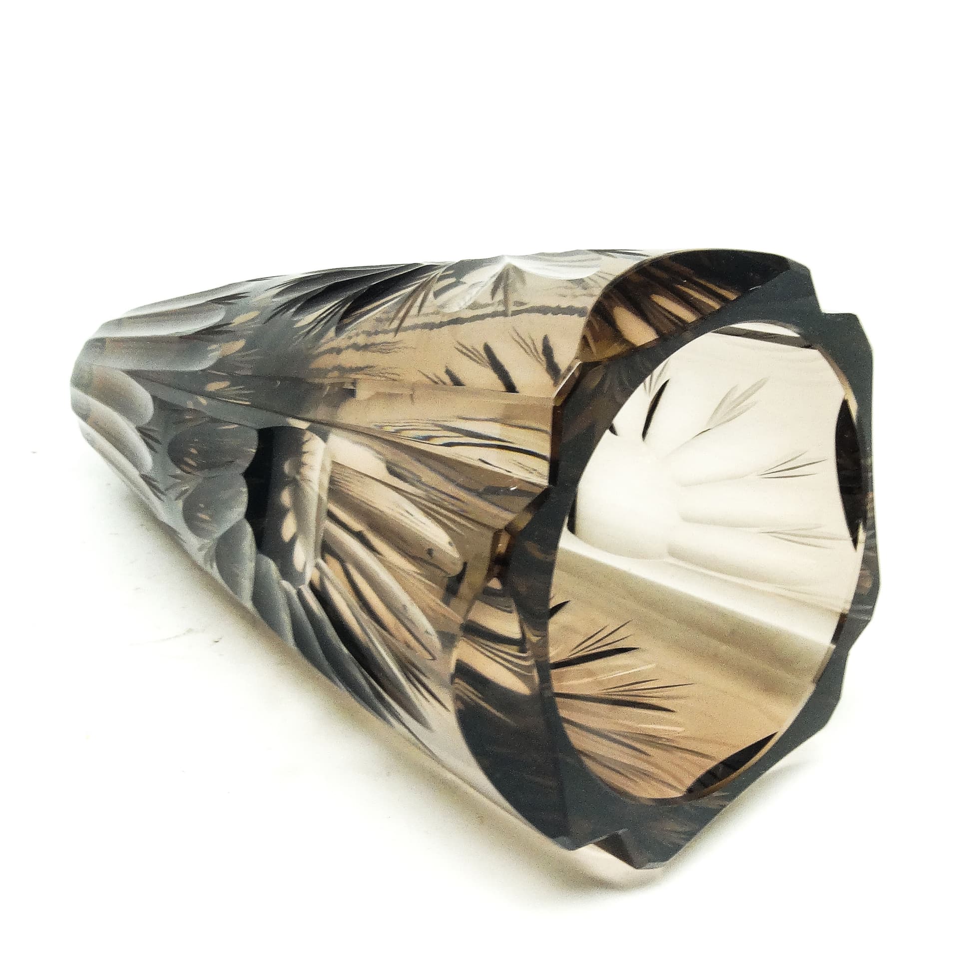 Art Deco vase, crystal, Moser, Czechoslovakia, 1930s. - 115461