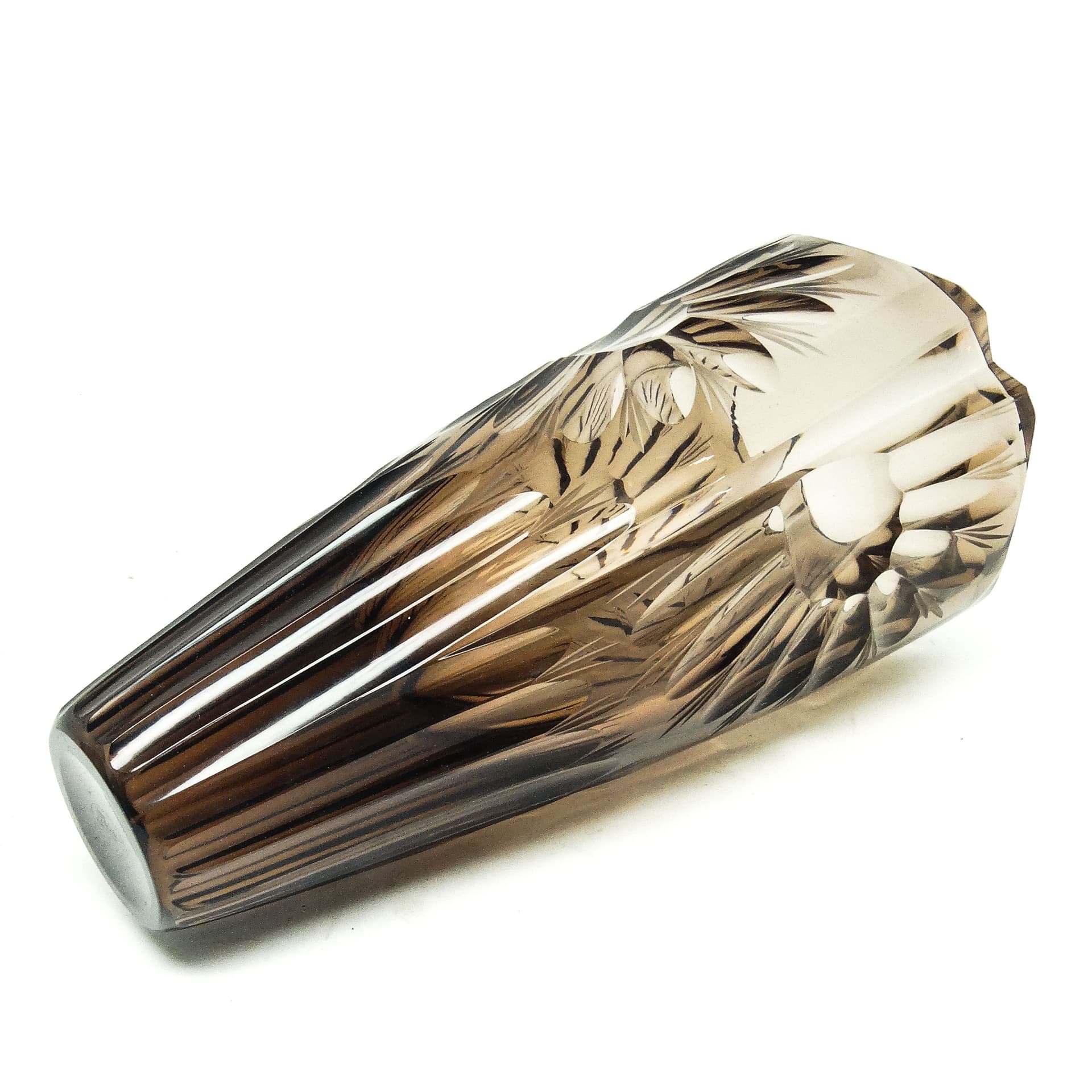 Art Deco vase, crystal, Moser, Czechoslovakia, 1930s. - 115457