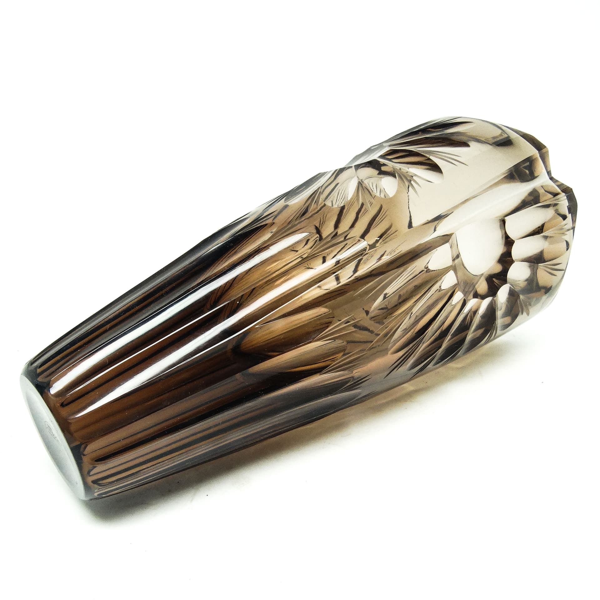 Art Deco vase, crystal, Moser, Czechoslovakia, 1930s. - 115464