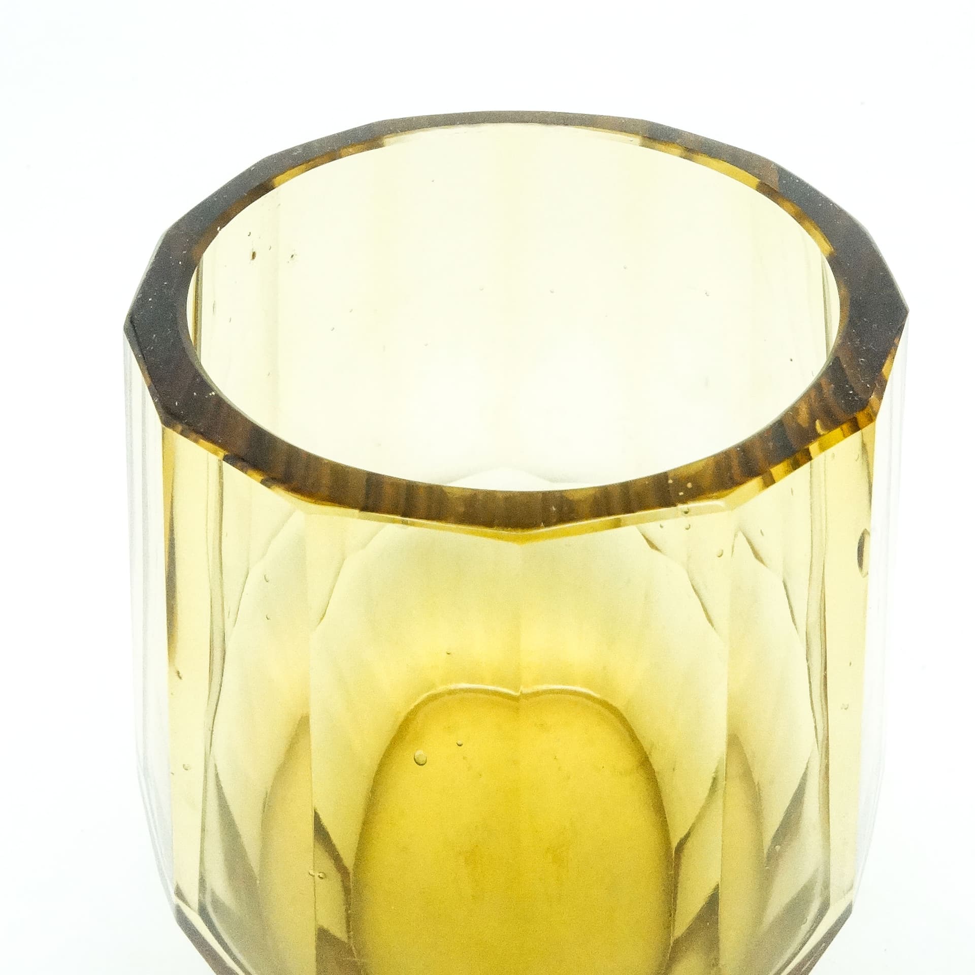 Wazon Art Deco, kryształ, Czechosłowacja, lata 30. - 115527