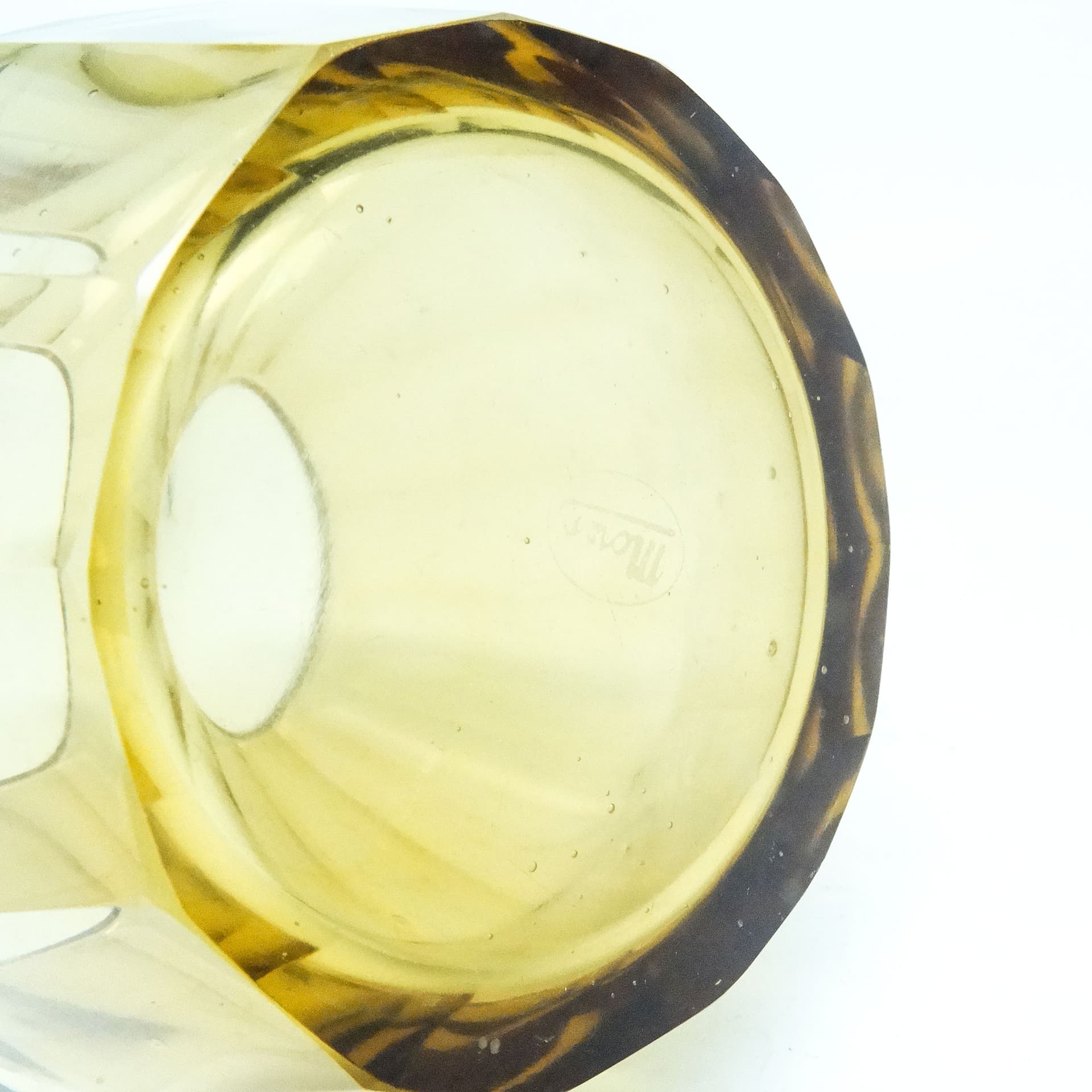 Wazon Art Deco, kryształ, Czechosłowacja, lata 30. - 115529