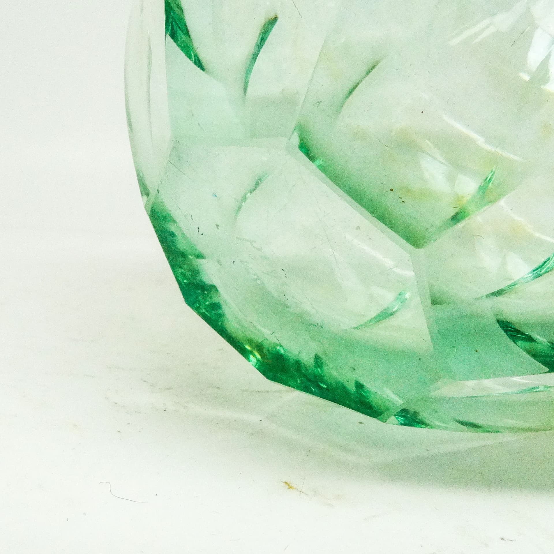 Art Deco vase, crystal, Moser, Czechoslovakia, 1930s. - 115565