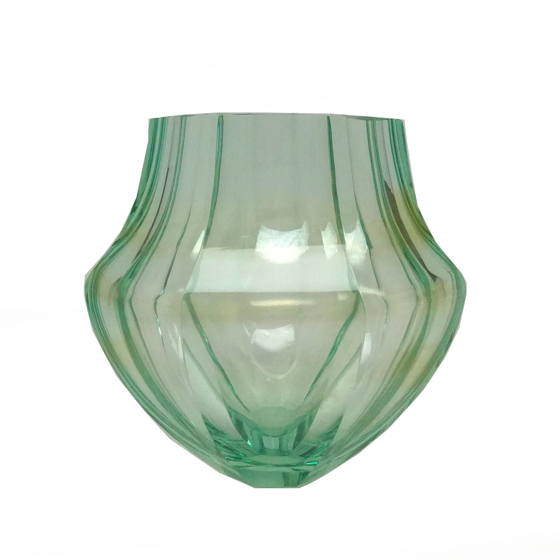 Art Deco vase, crystal, Moser, Czechoslovakia, 1930s. - 115563