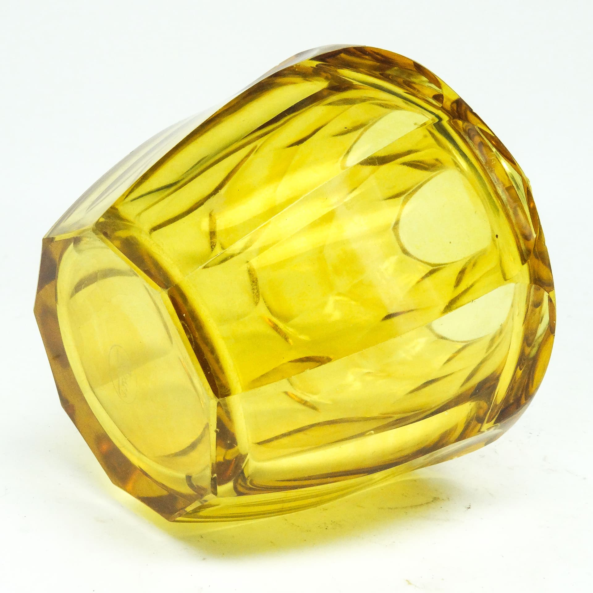 Art Deco vase, crystal, Moser, Czechoslovakia, 1930s. - 115583